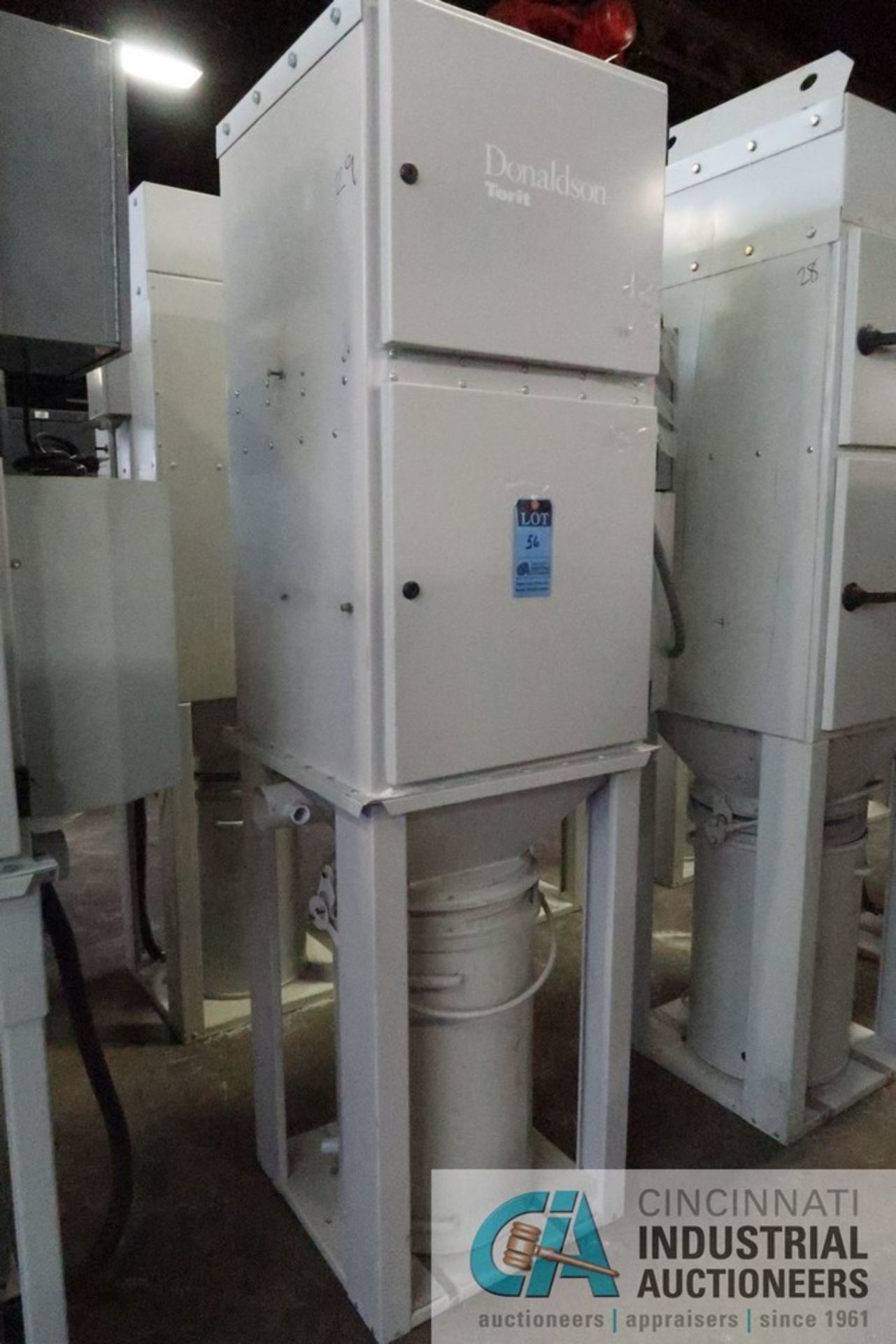 1 HP DONALDSON TORIT MODEL UMA73 SINGLE BAG DUST COLLECTOR; S/N 2373305 **LOCATED AT 110 E SEYMOUR