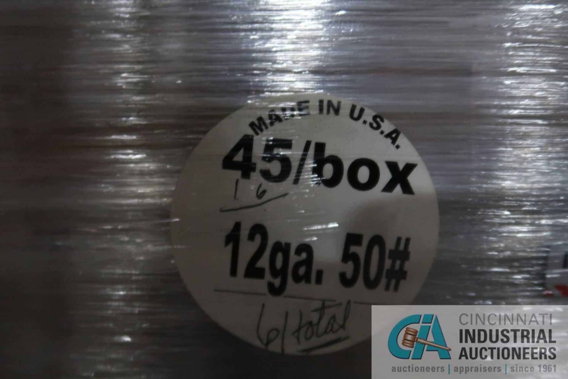 BOXES 10 GAUGE NO. 50 BALE WIRE **LOCATED IN LAPORTE, INDIANA** - Image 3 of 4