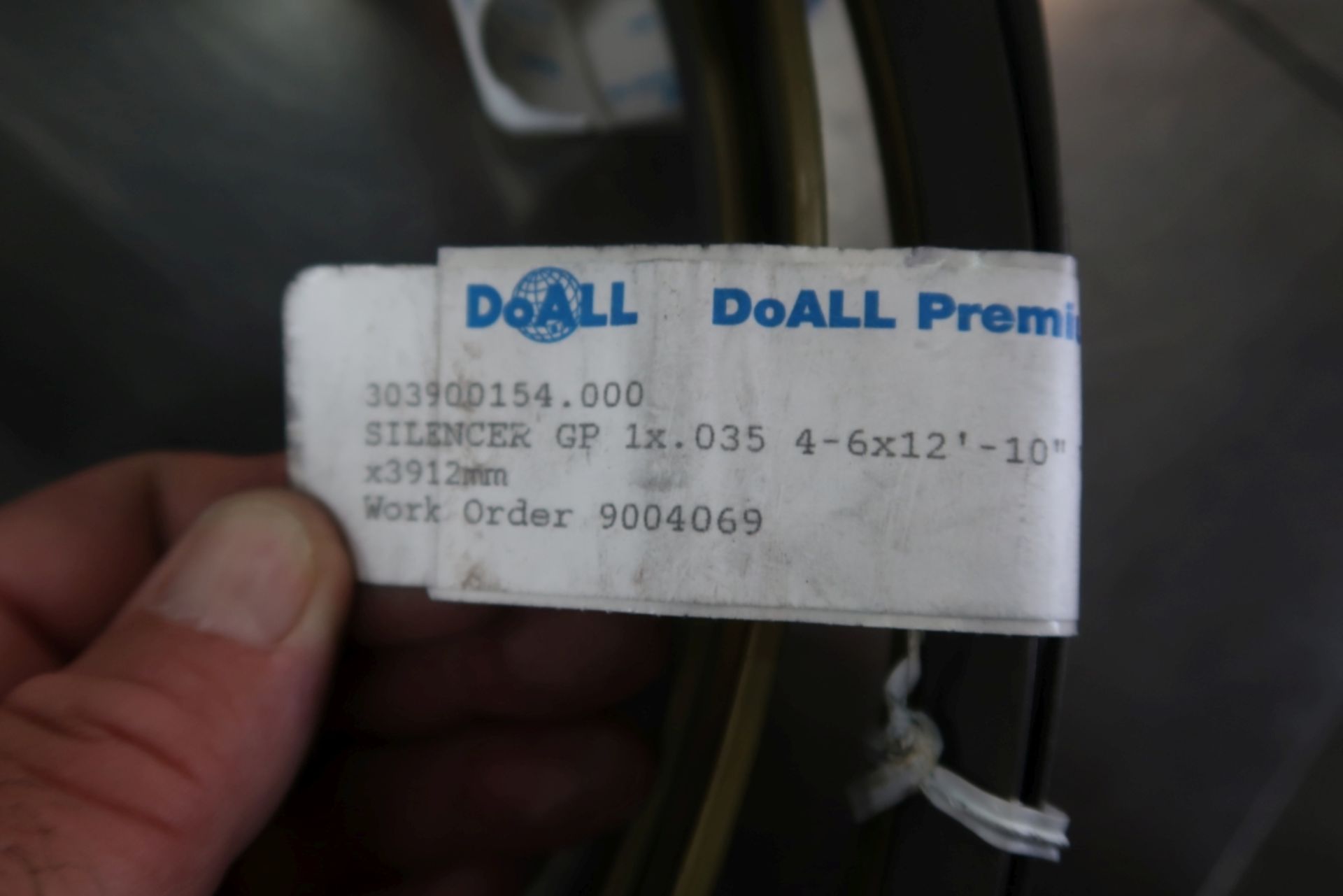 DOALL PREMIUM WELDED BANDSAW BLADES, 154'' - Image 2 of 2