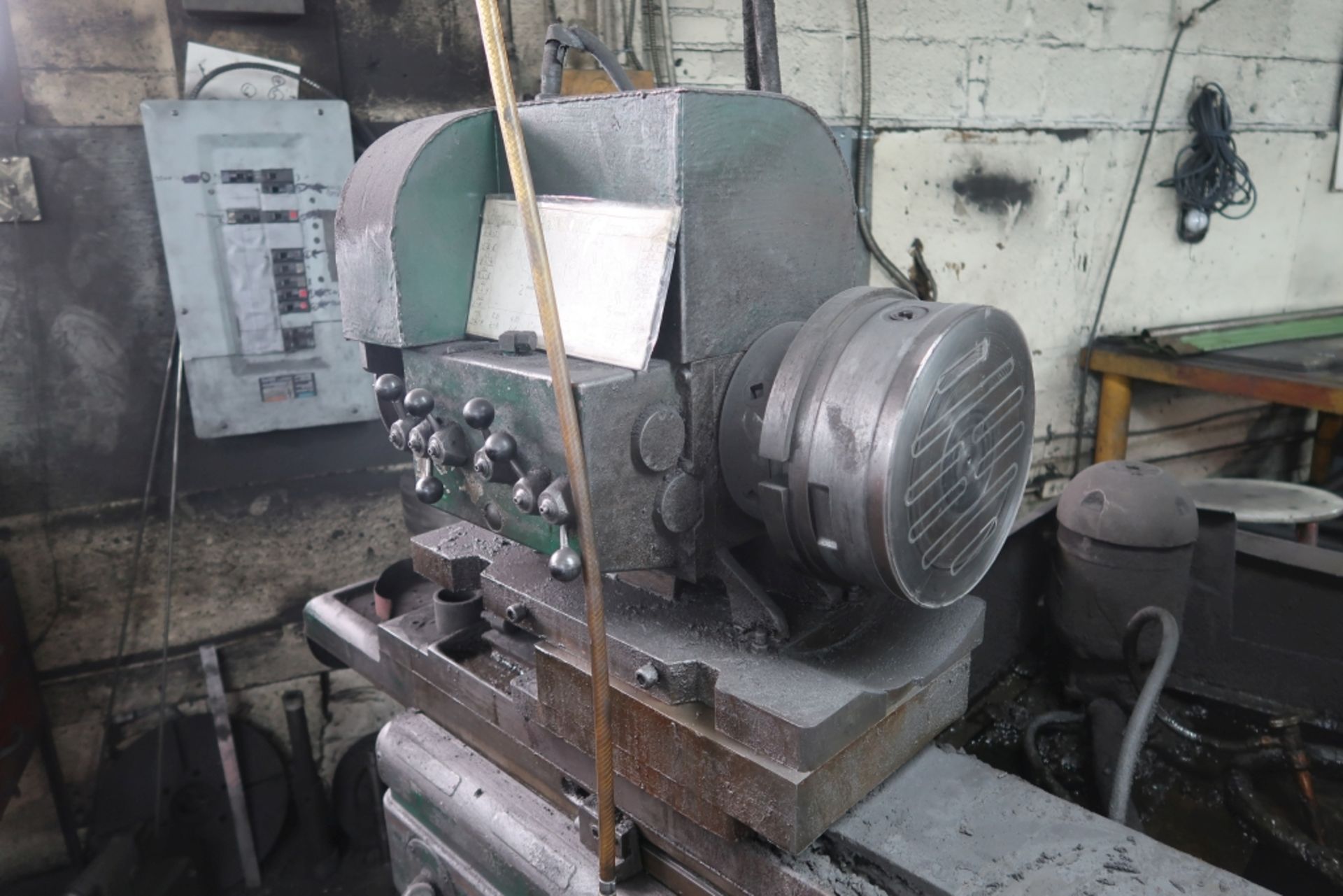 GIUSTINE 22'' CYLINDRICAL GRINDER, 9'' ROUND MAG. CHUCK, REST & STEADY REST, 600V 3PH - Image 2 of 4