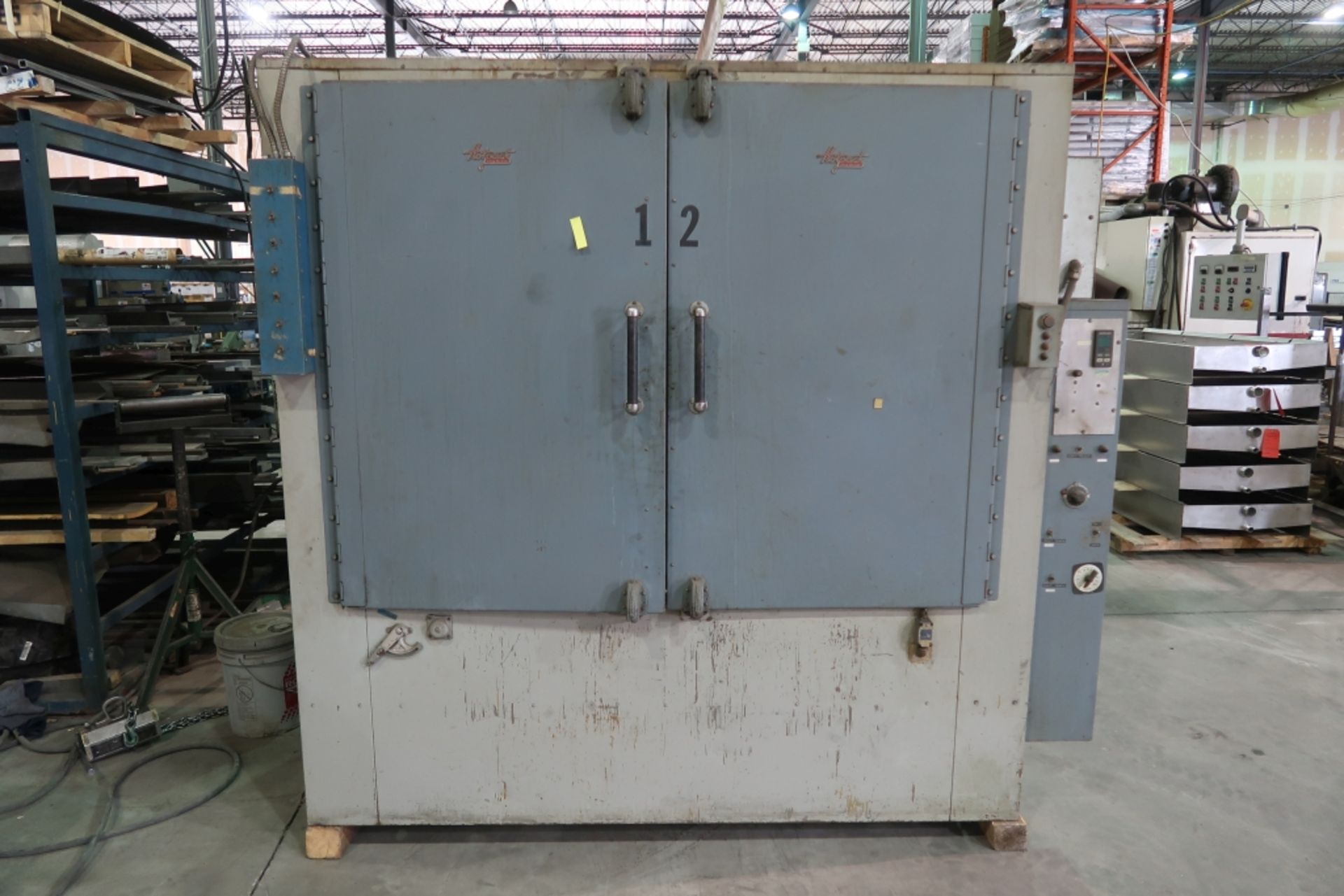 HOT PACK HEAT TREATING OVEN, 62''W X 48''H X 30''D, 575V 3PH
