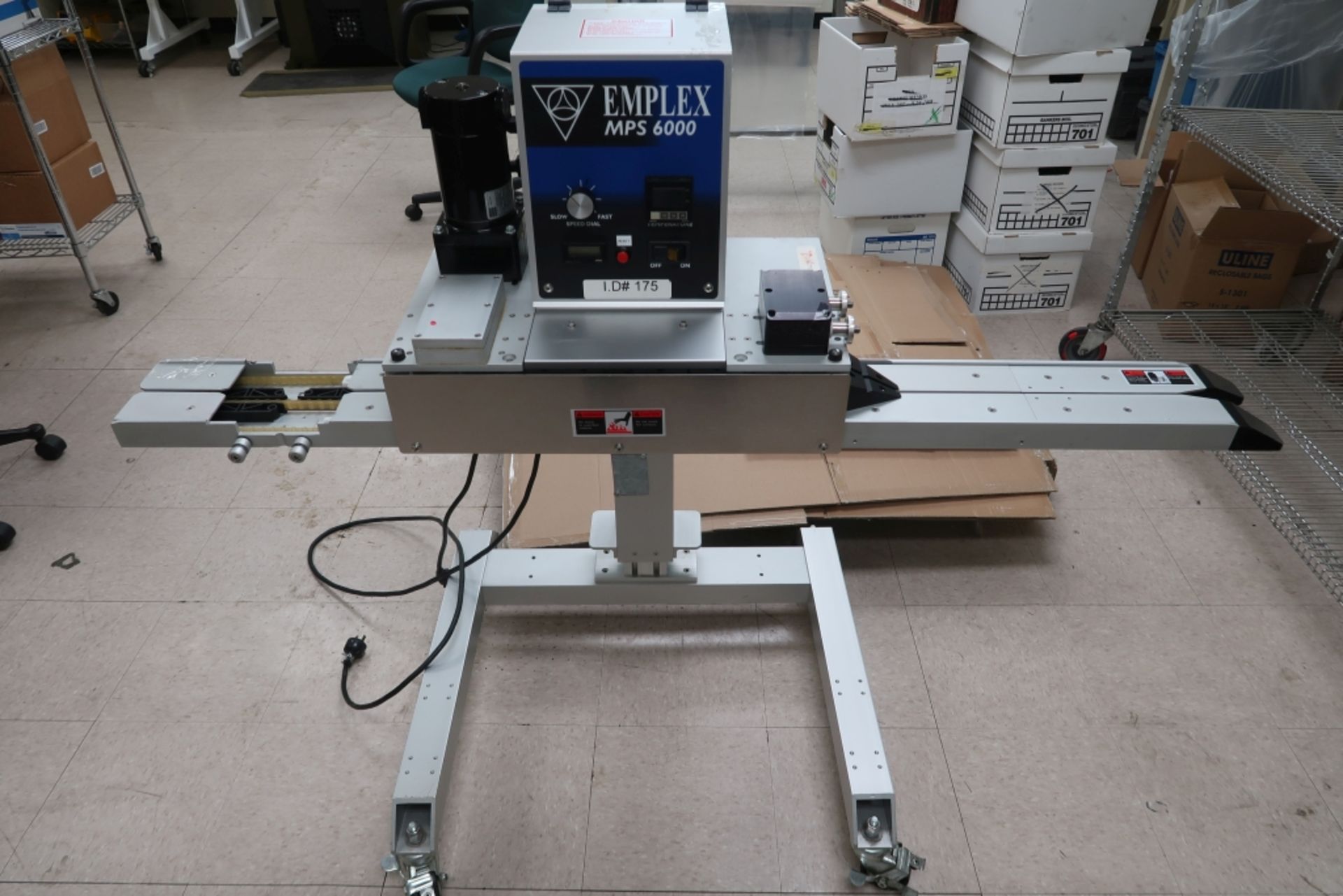 EMPLEX BAG SEALER MOD: MPS6000, 48'' CONVEYOR