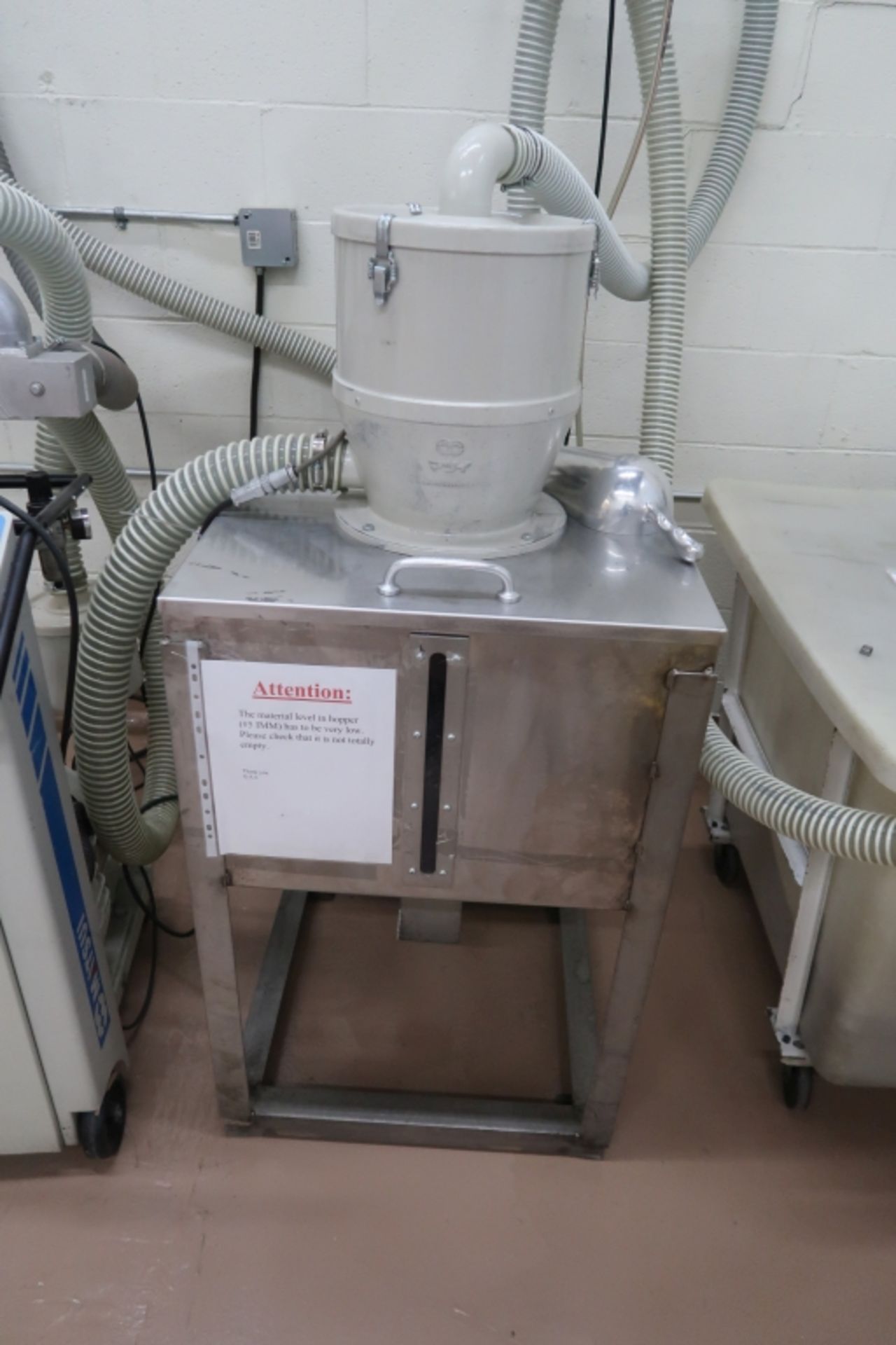 MATSUI VACCUM JET LOADER MOD: JL6V-CII (2002), WITH VACCUM HOPPER AND JET SELECTOR, 230V 3PH - Image 5 of 6