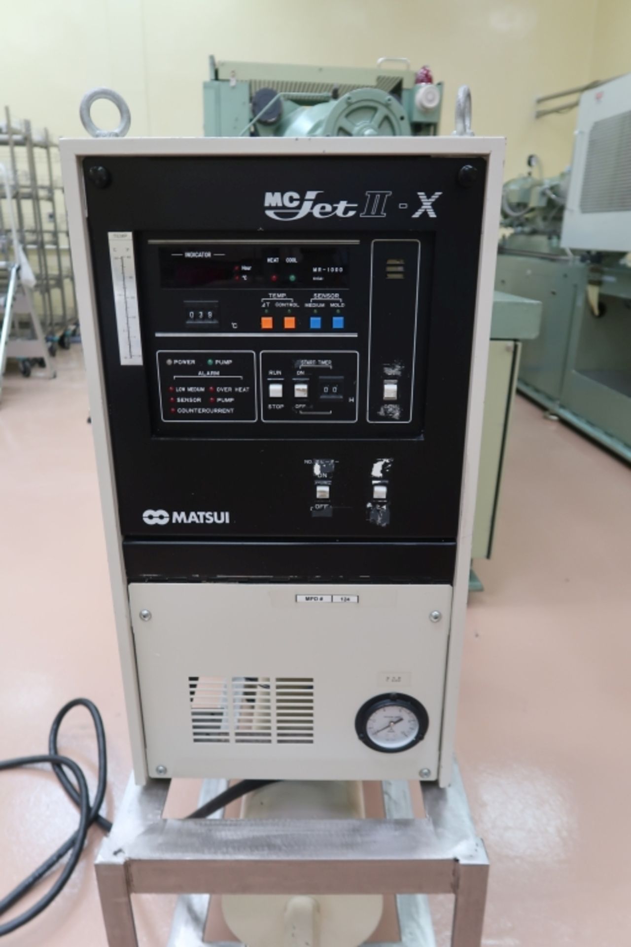 MATSUI MC JET II-X TEMPERATURE CONTROLLER MOD: MCII-120/40 HX-6, SN: 00015, 230V 3PH - Image 2 of 4