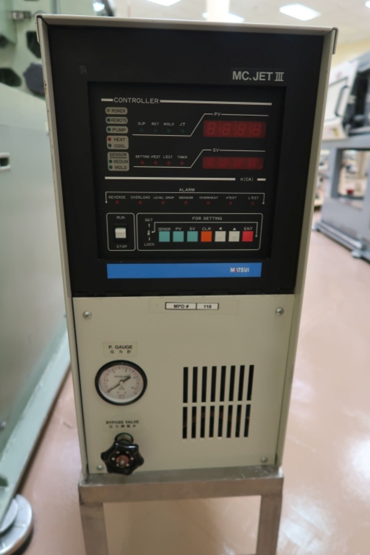 MATSUI MC JET III-X TEMPERATURE CONTROLLER MOD: MCIII-30L, SN: 02243,230V 3PH - Image 2 of 4