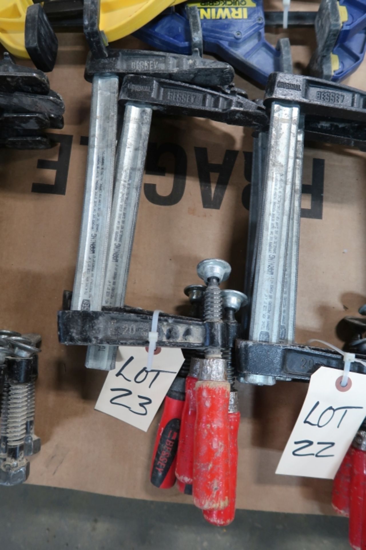 BESSEY 8''X4'' CLAMPS