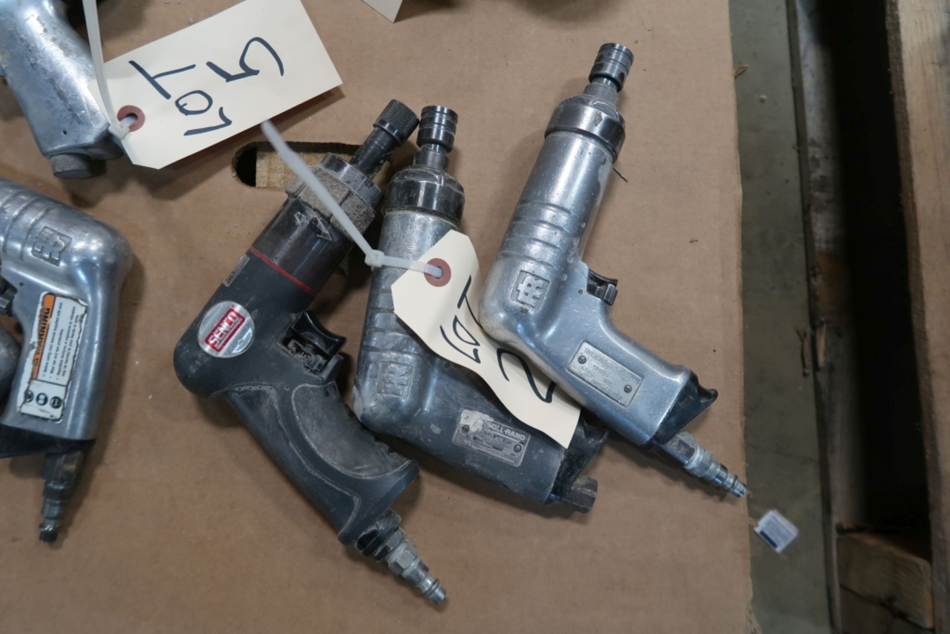 PNEUMATIC SCREWDRIVERS, 1-SENCO, 2-INGERSOLL RAND