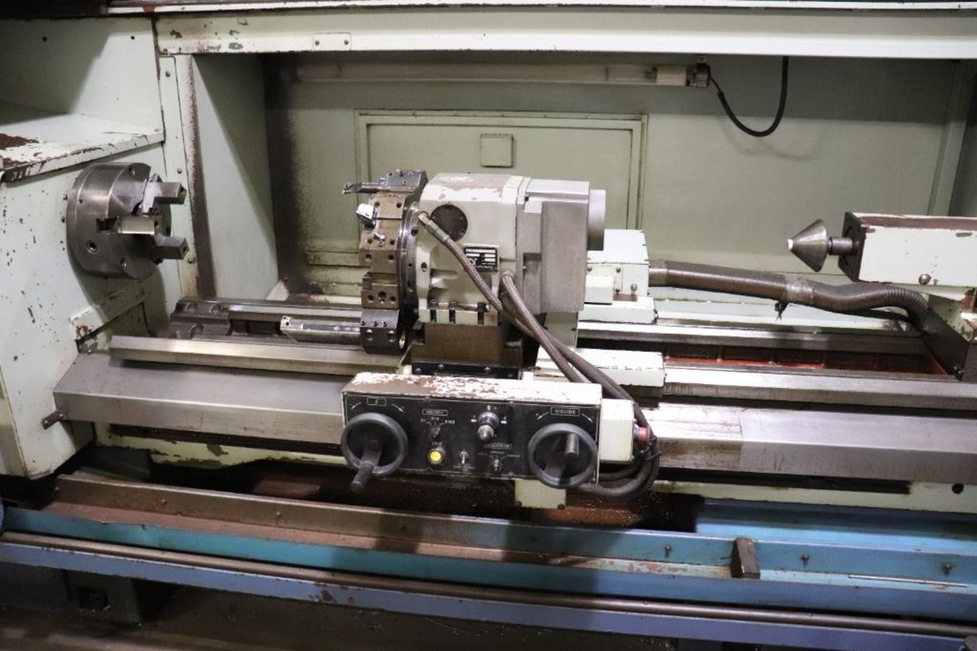 Hwacheon Mega-58 CNC Lathe 22.8" x 72" - Image 10 of 28