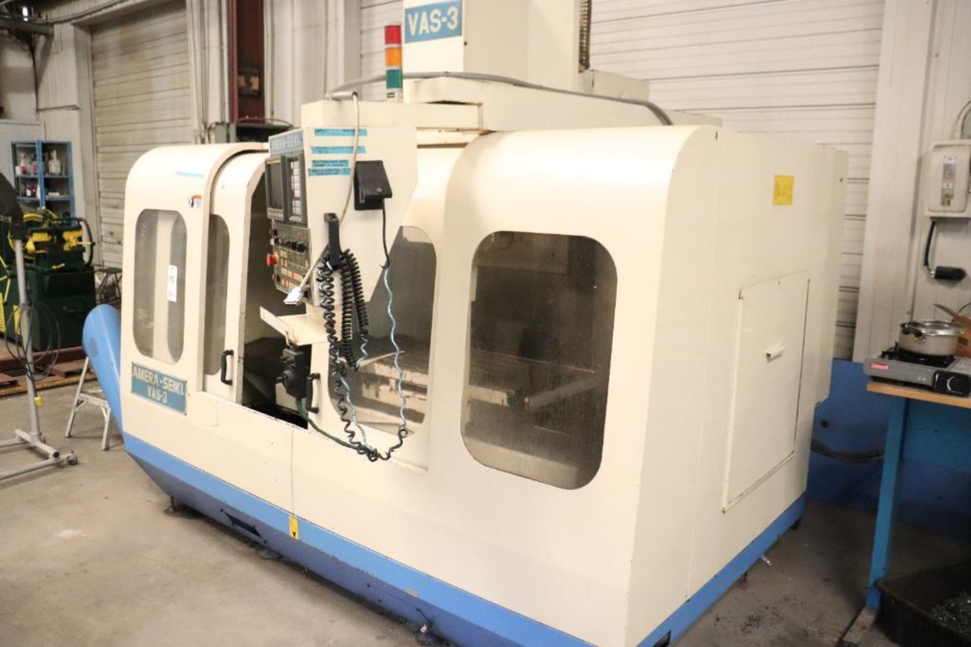 Amera-Seiki VAS-3 vertical machining center. *needs repair - Image 3 of 11