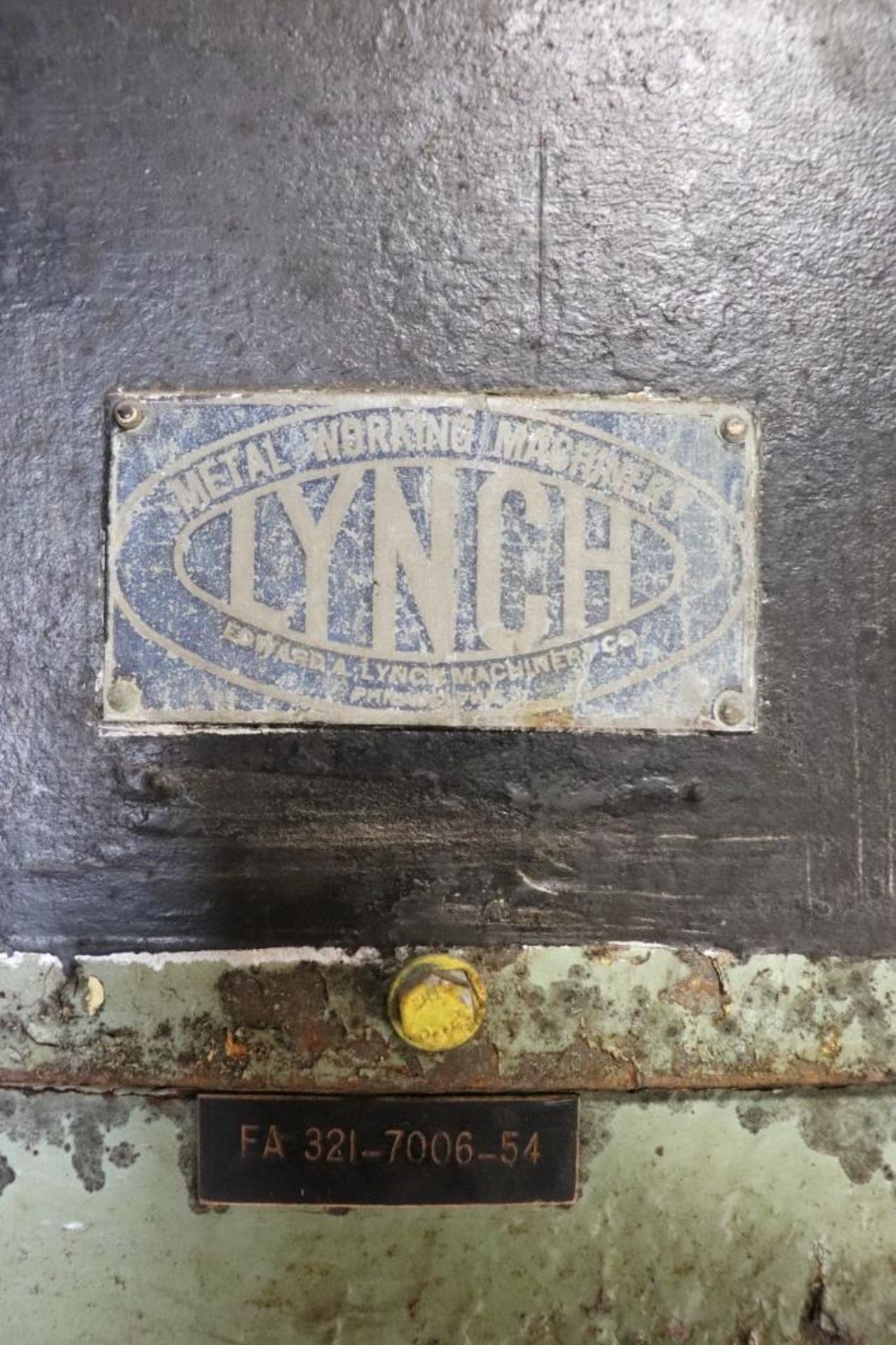 Lynch H press, 42" between columns - Image 10 of 12