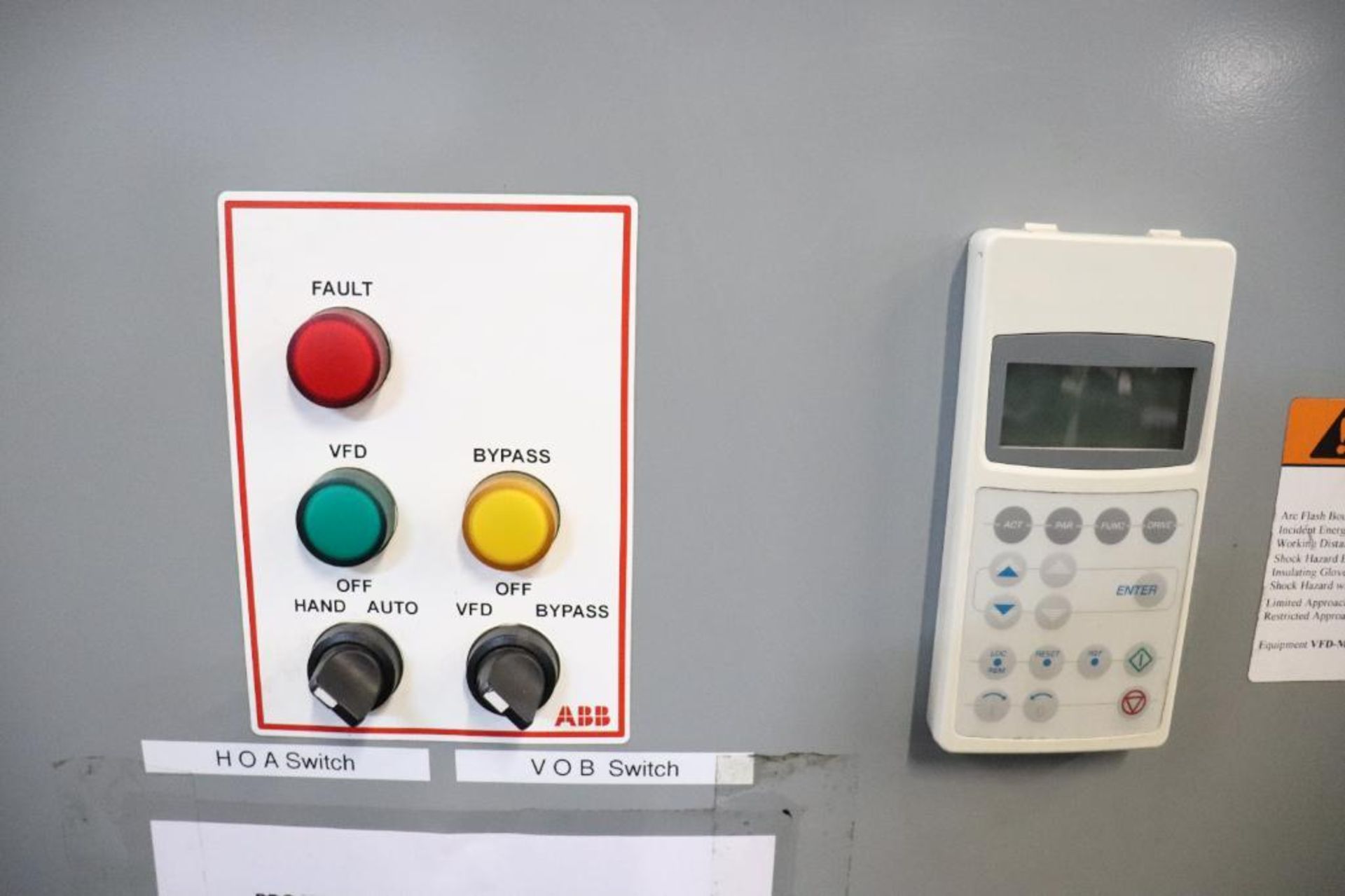 ABB 150 HP ACS800 motor test panel - Image 8 of 9