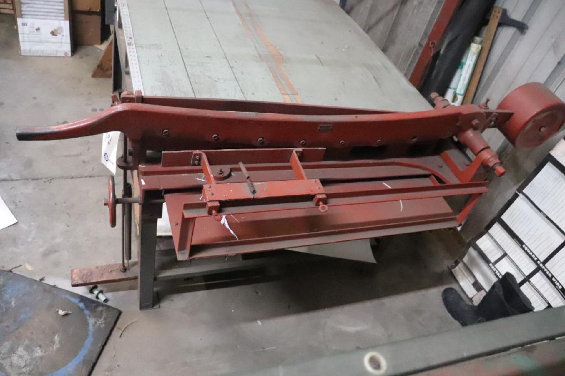 Jacques 42" board shear w/table - Image 7 of 12