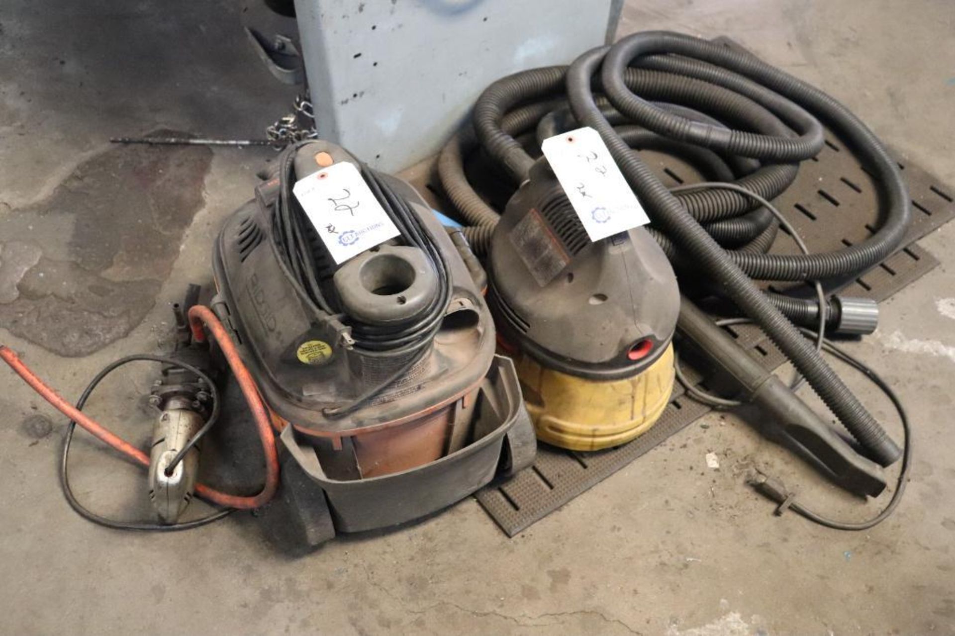 Shop vacuums