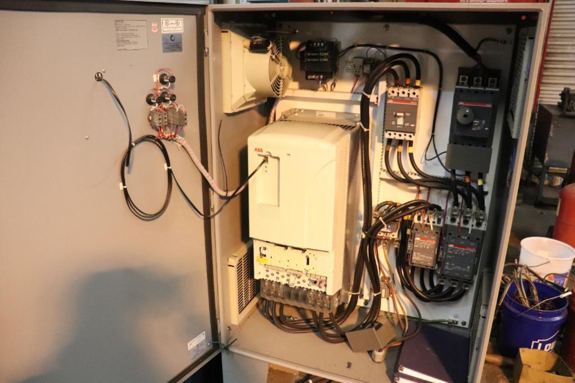 ABB 150 HP ACS800 motor test panel - Image 3 of 9