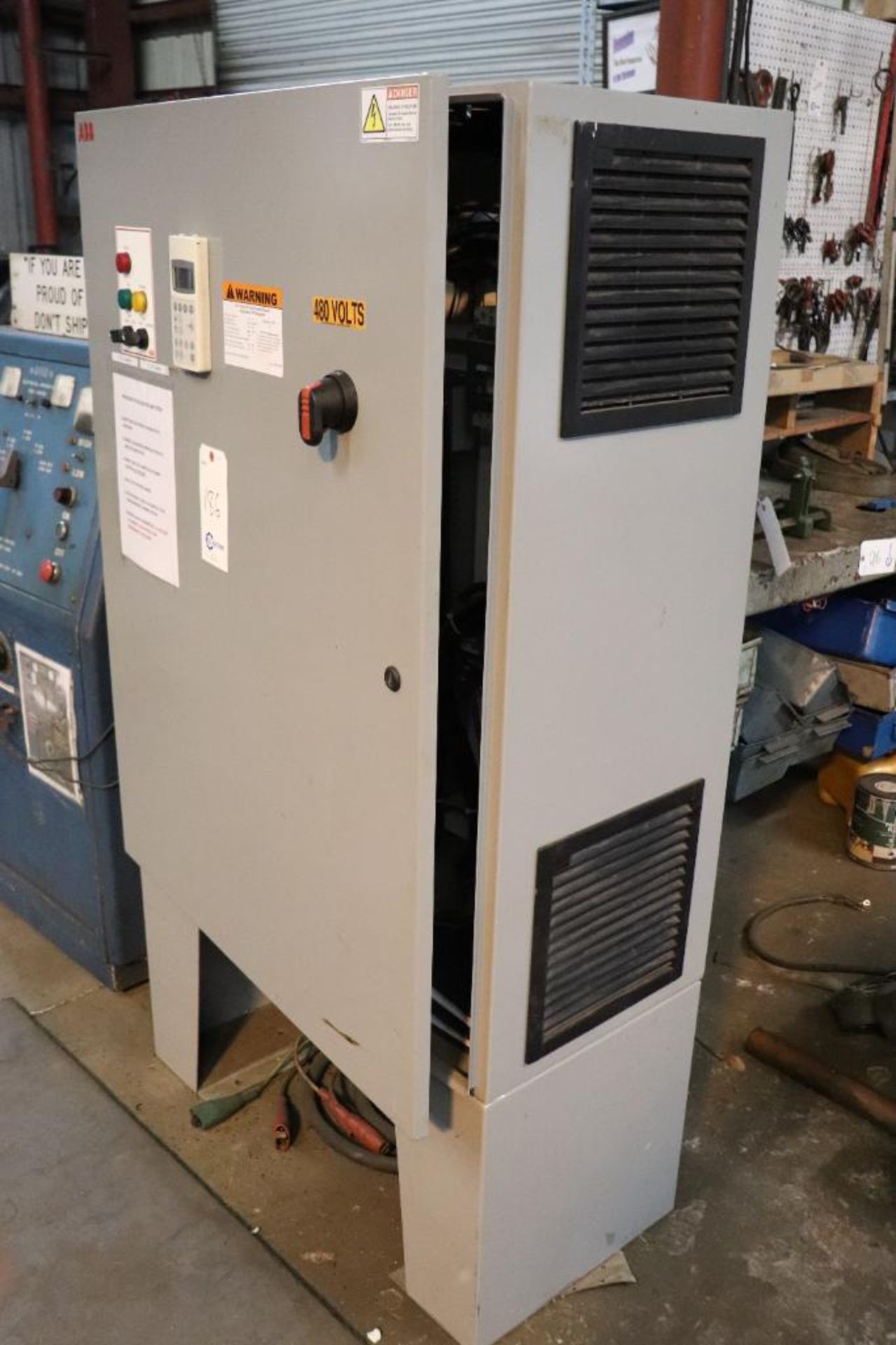 ABB 150 HP ACS800 motor test panel - Image 2 of 9