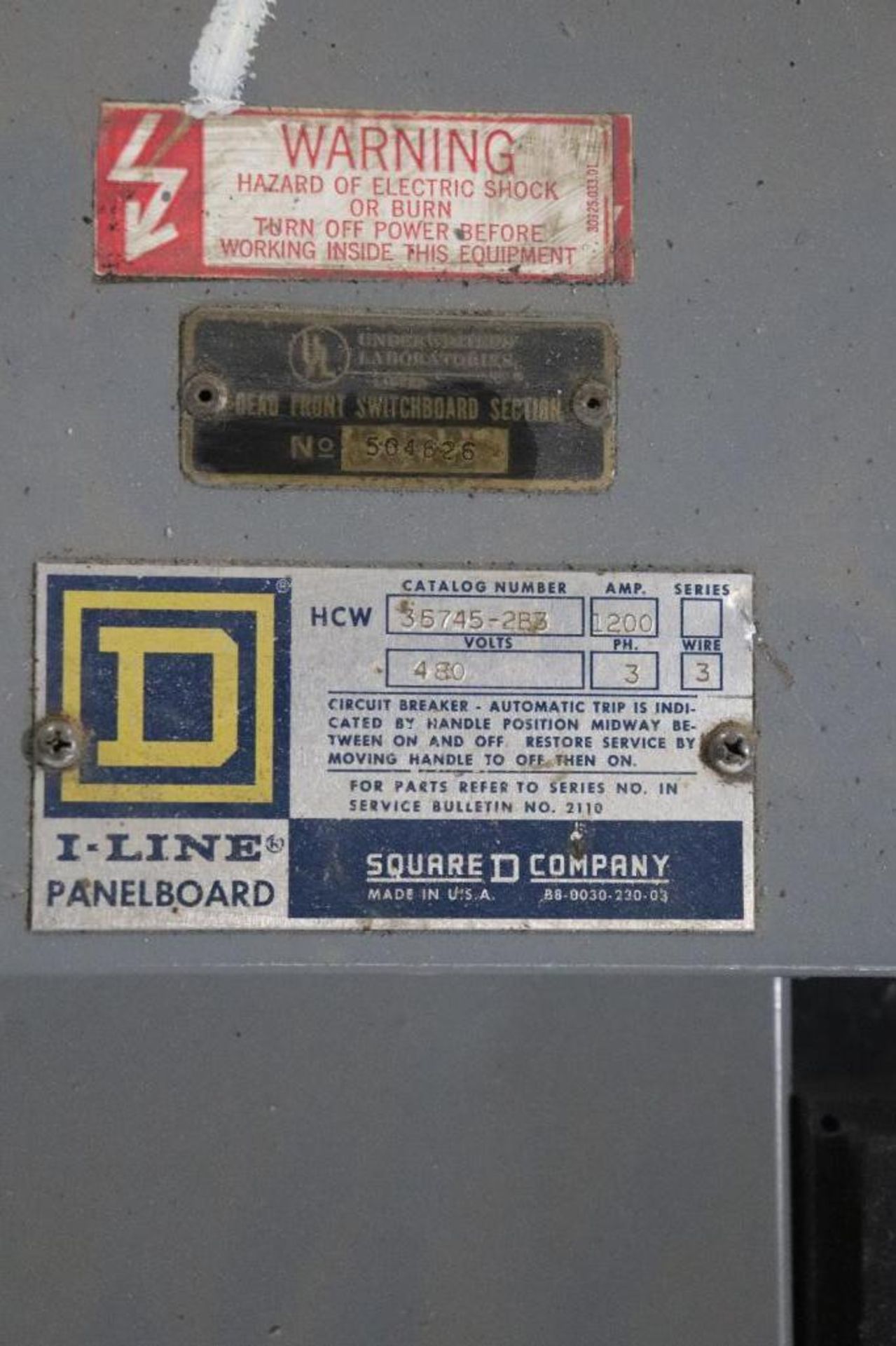 480V panel boxes - Image 4 of 12
