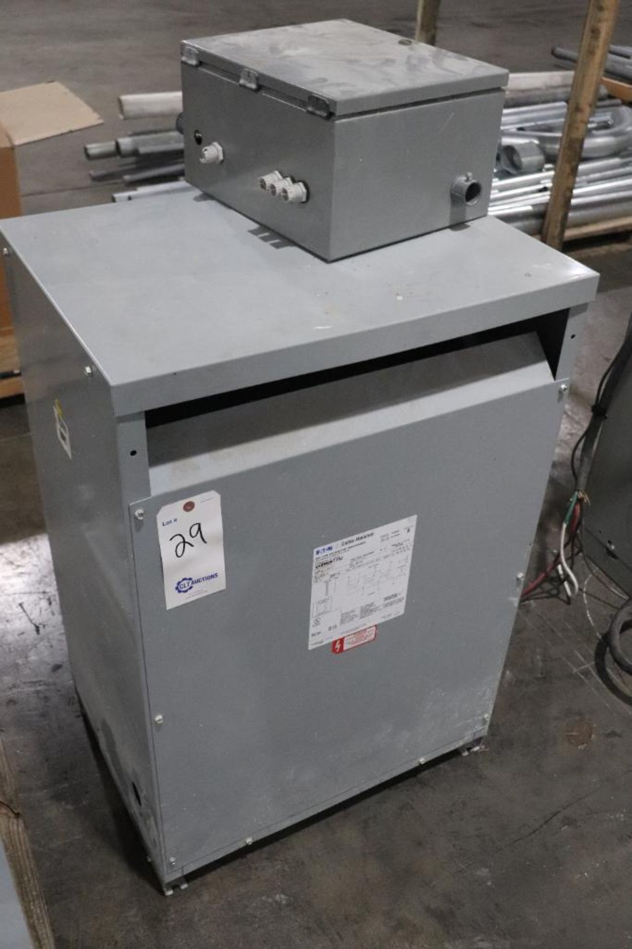 Cuttler-Hammer 3 ph, 75 KVA transformer