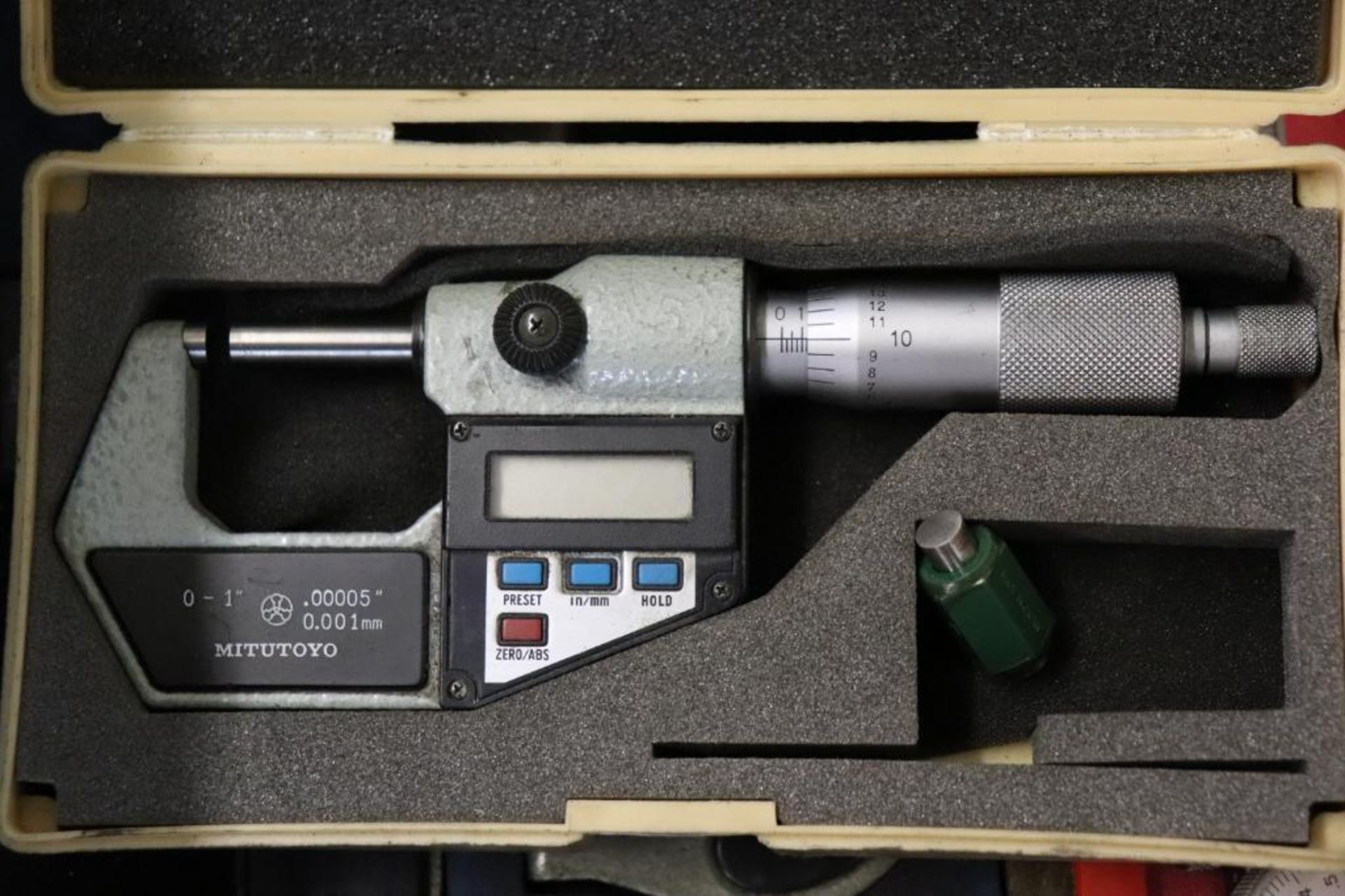 Mitutoyo digital micrometer, dial vernier & micrometer sets - Image 3 of 9