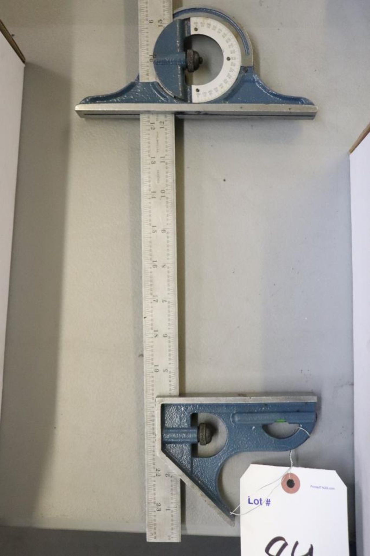 Large ruler & combination square - Image 4 of 5