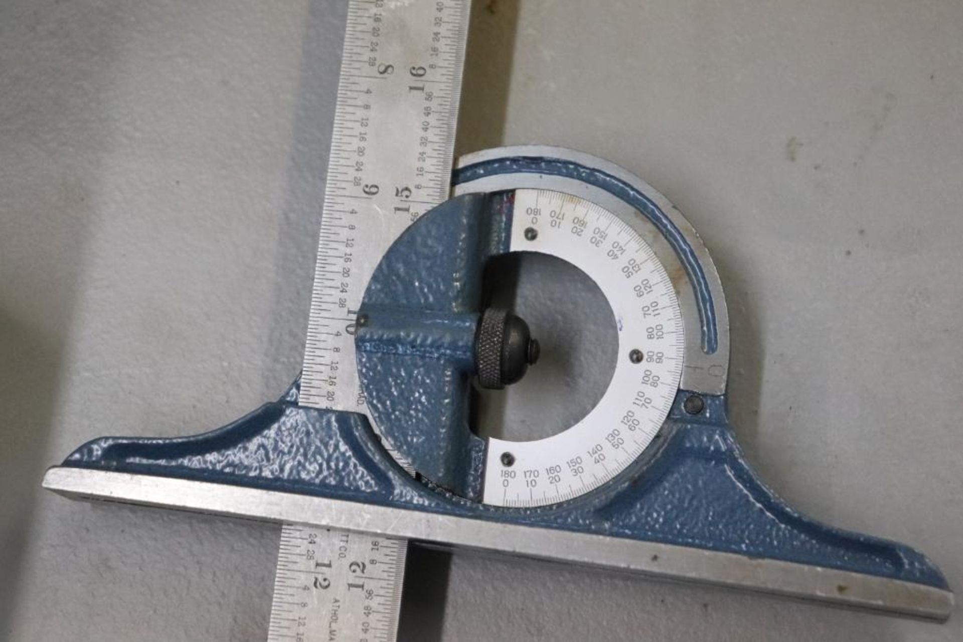 Large ruler & combination square - Image 5 of 5