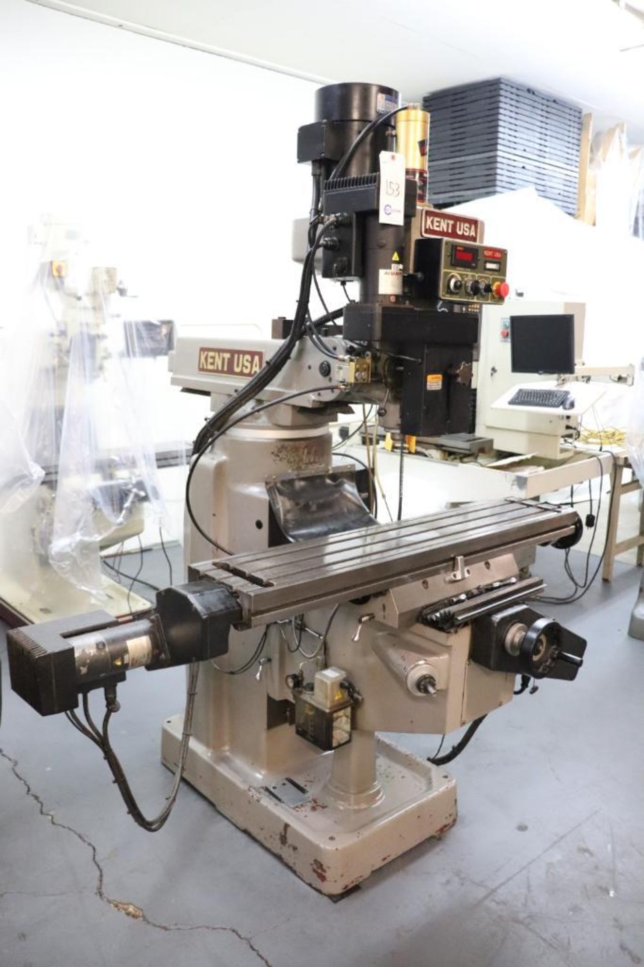 KENT Model: KTM-3VKF 3 axis CNC vertical milling machine