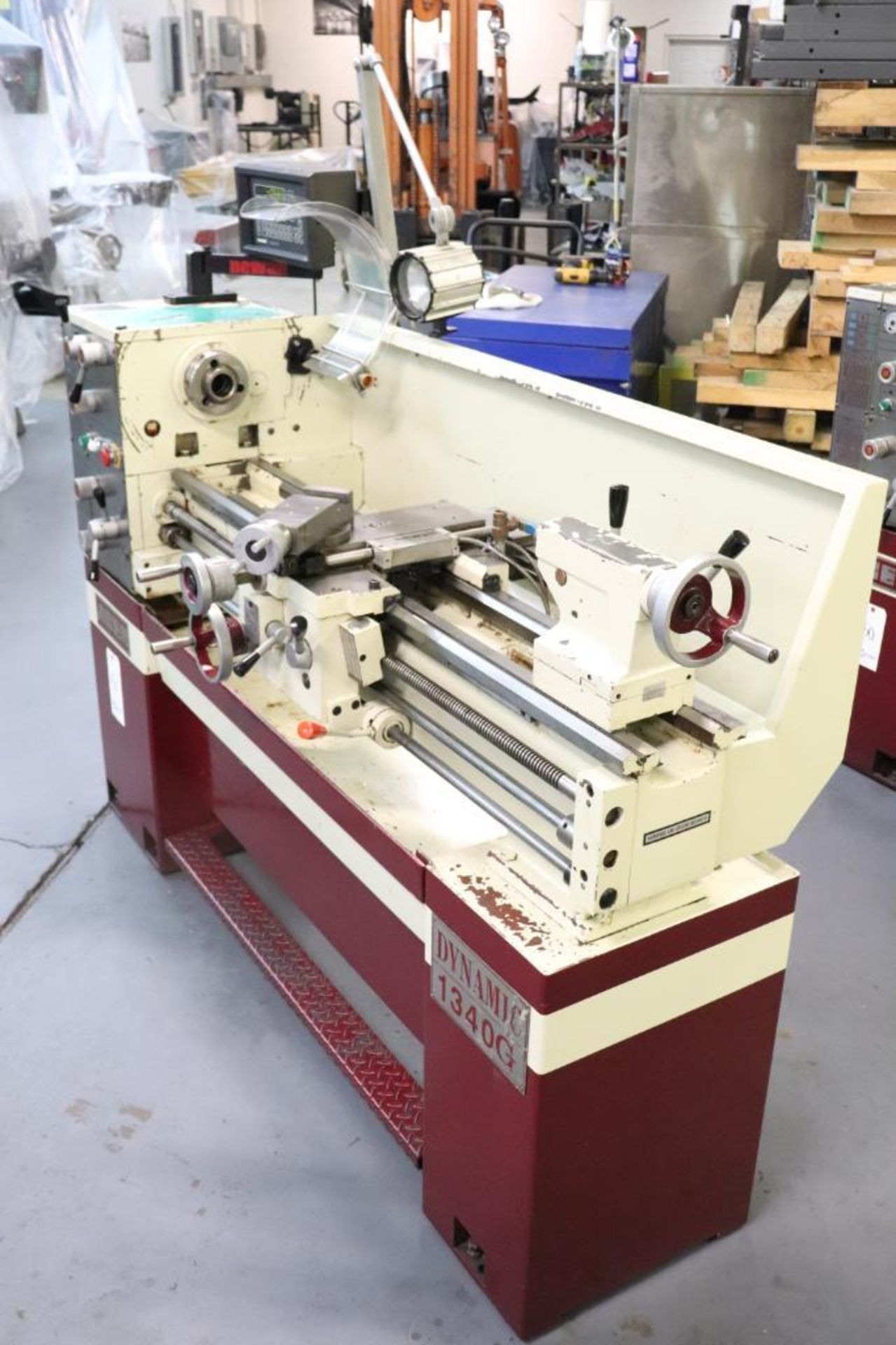 Acer Dynamic 1340G lathe w/ Newall DRO - Image 2 of 15