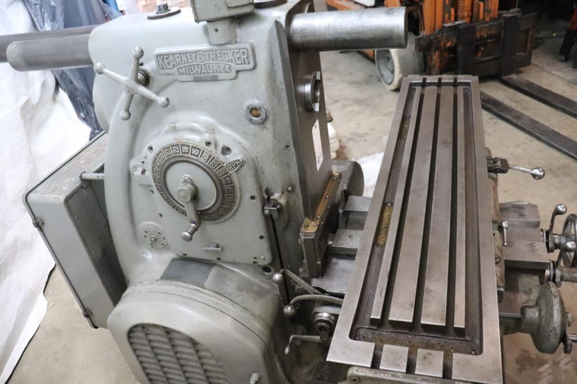 Kearney & Trecker 10 HP 3CH horizontal milling machine - Image 3 of 13