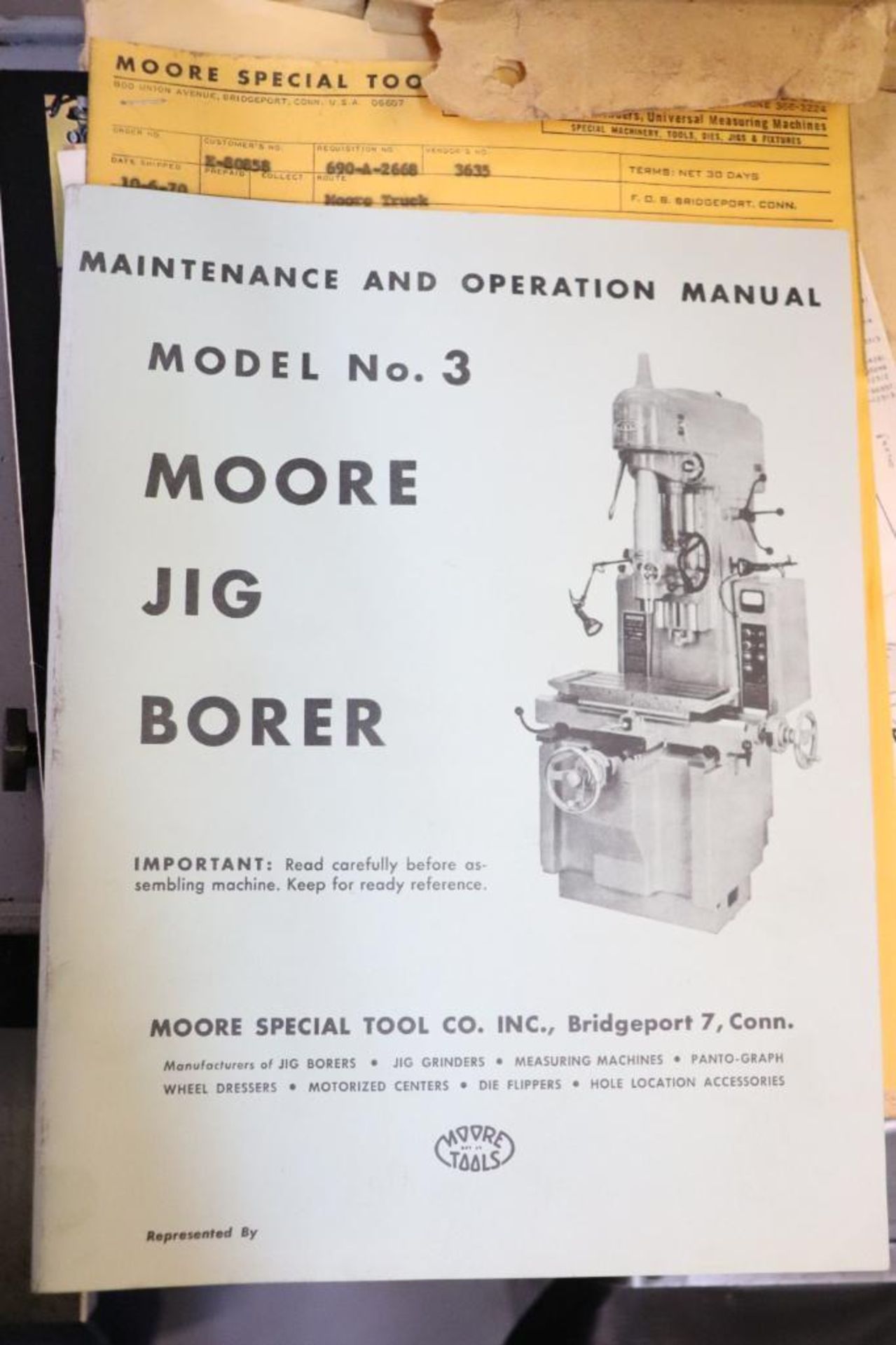 Moore No.3 jig borer - Image 4 of 20