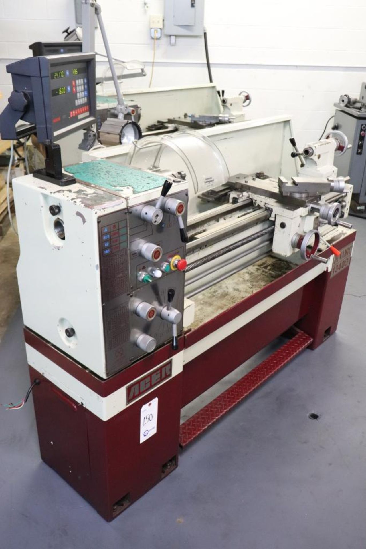 Acer Dynamic 1340G lathe w/ Newall DRO - Image 2 of 14