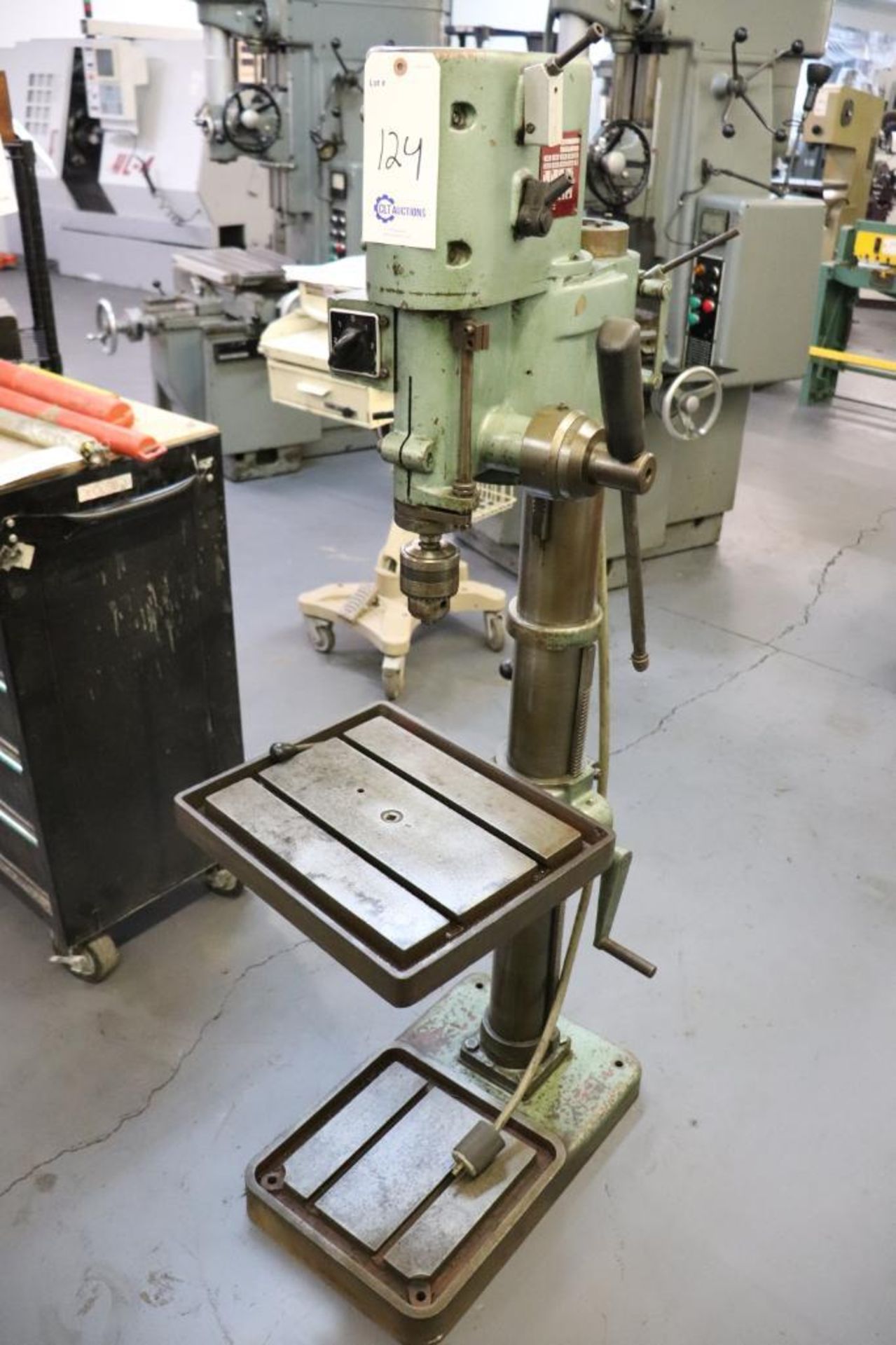 18" Geared head drill press