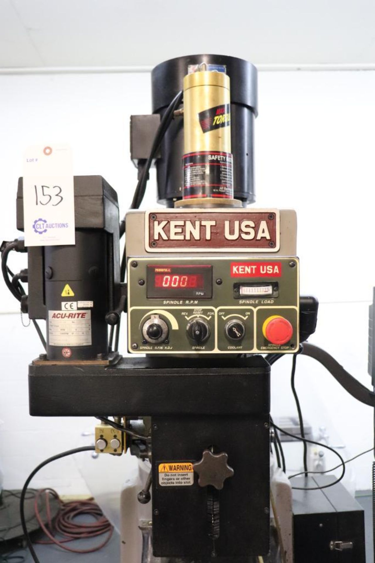 KENT Model: KTM-3VKF 3 axis CNC vertical milling machine - Image 5 of 17