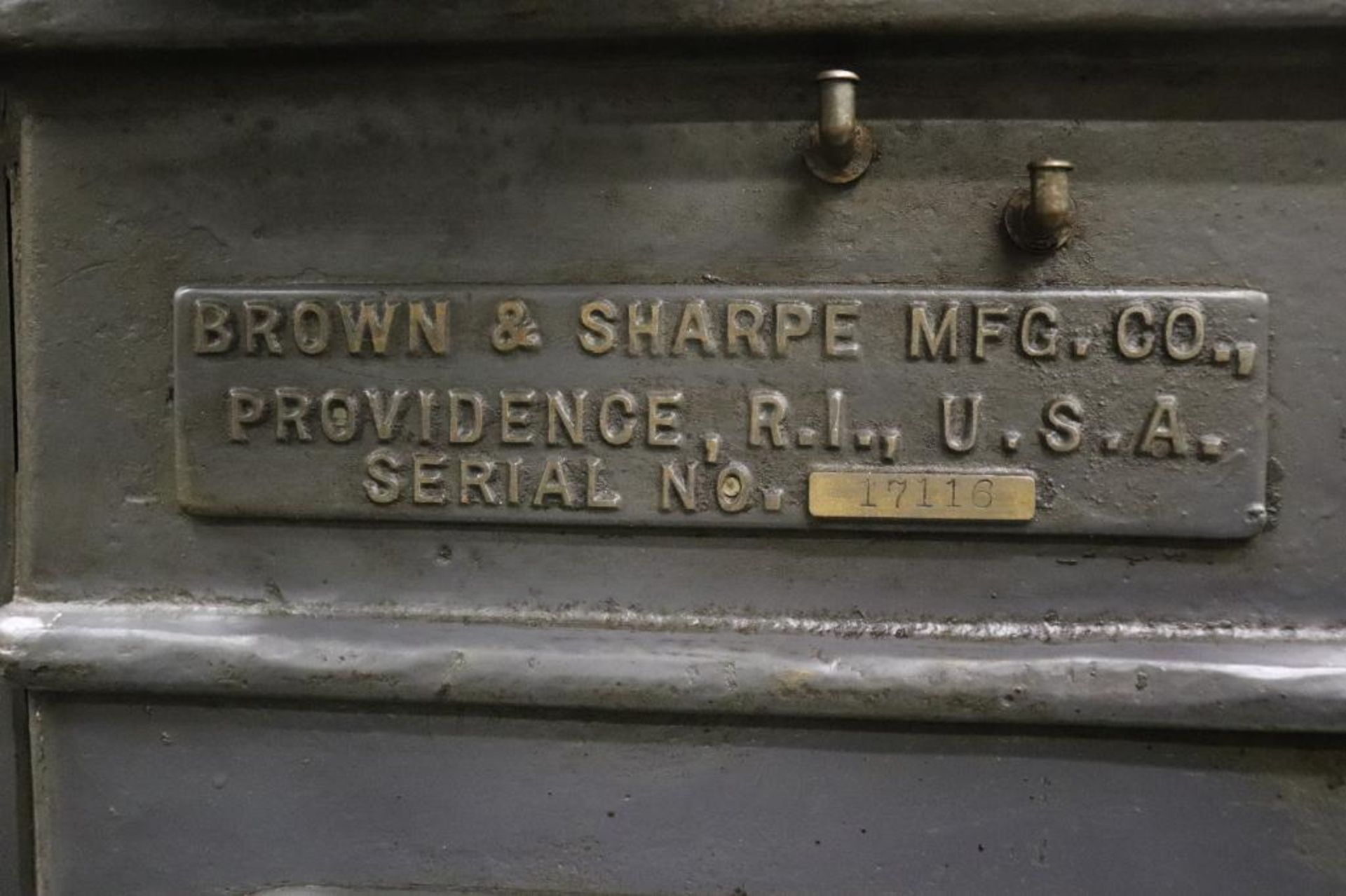 Brown & Sharpe No.2 mechanical semi auto surface grinder - Image 13 of 14