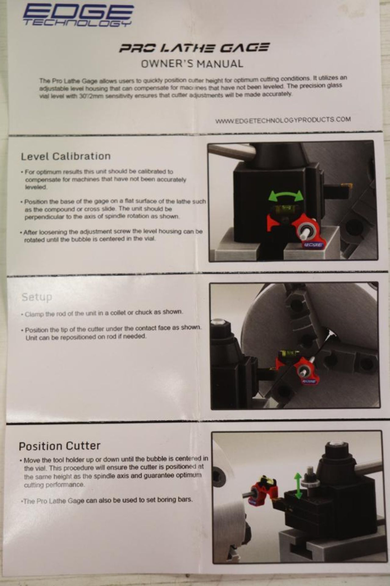 Edge Pro lathe gauge - Image 7 of 7