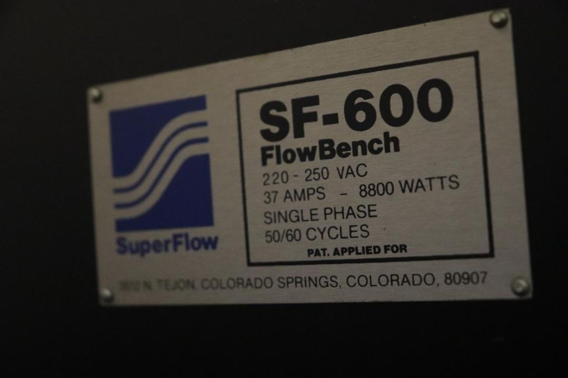 SuperFlow FlowBench SF-600 - Image 12 of 12
