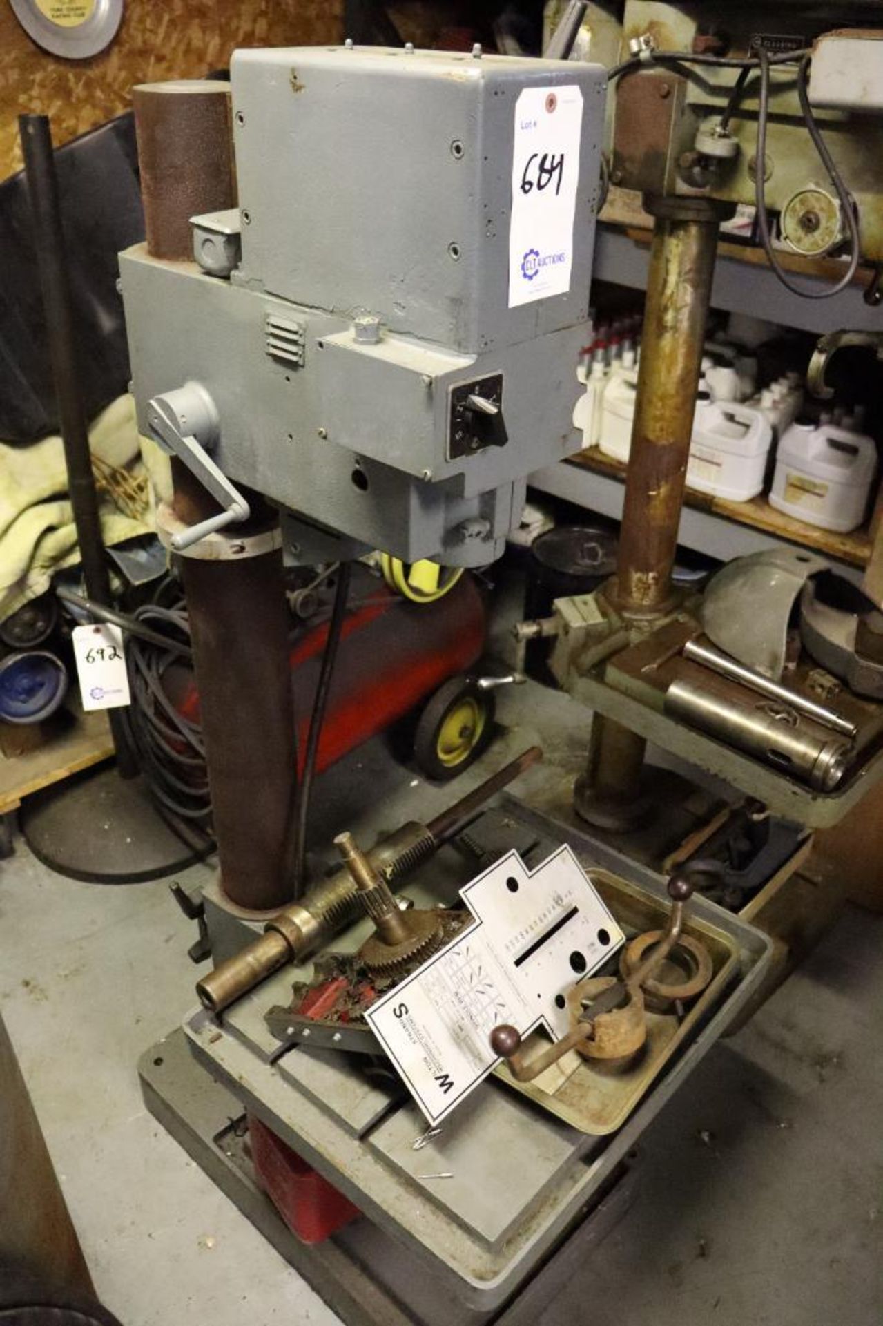 Wilton geared head drill press project