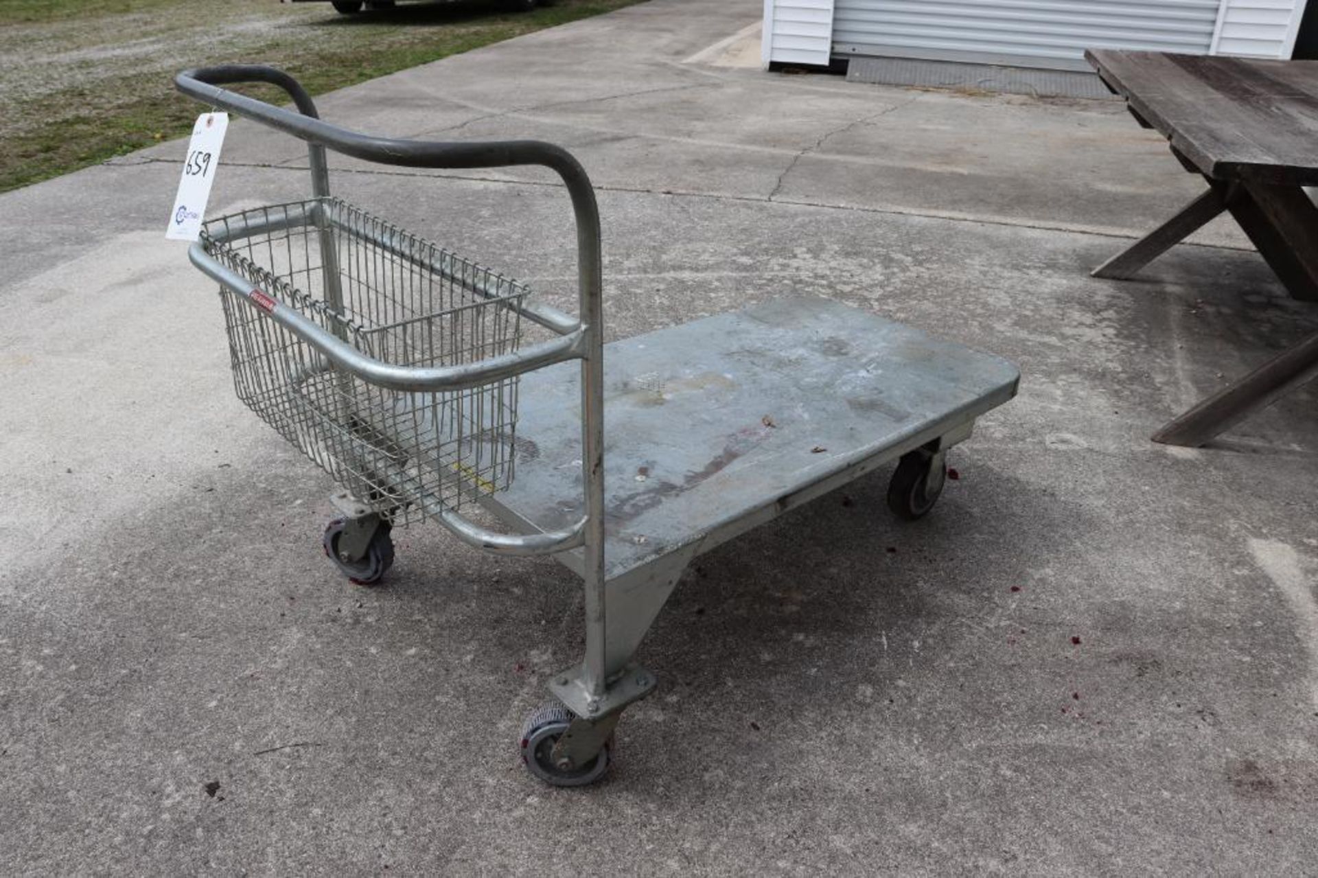 Aluminum cart - Image 2 of 2