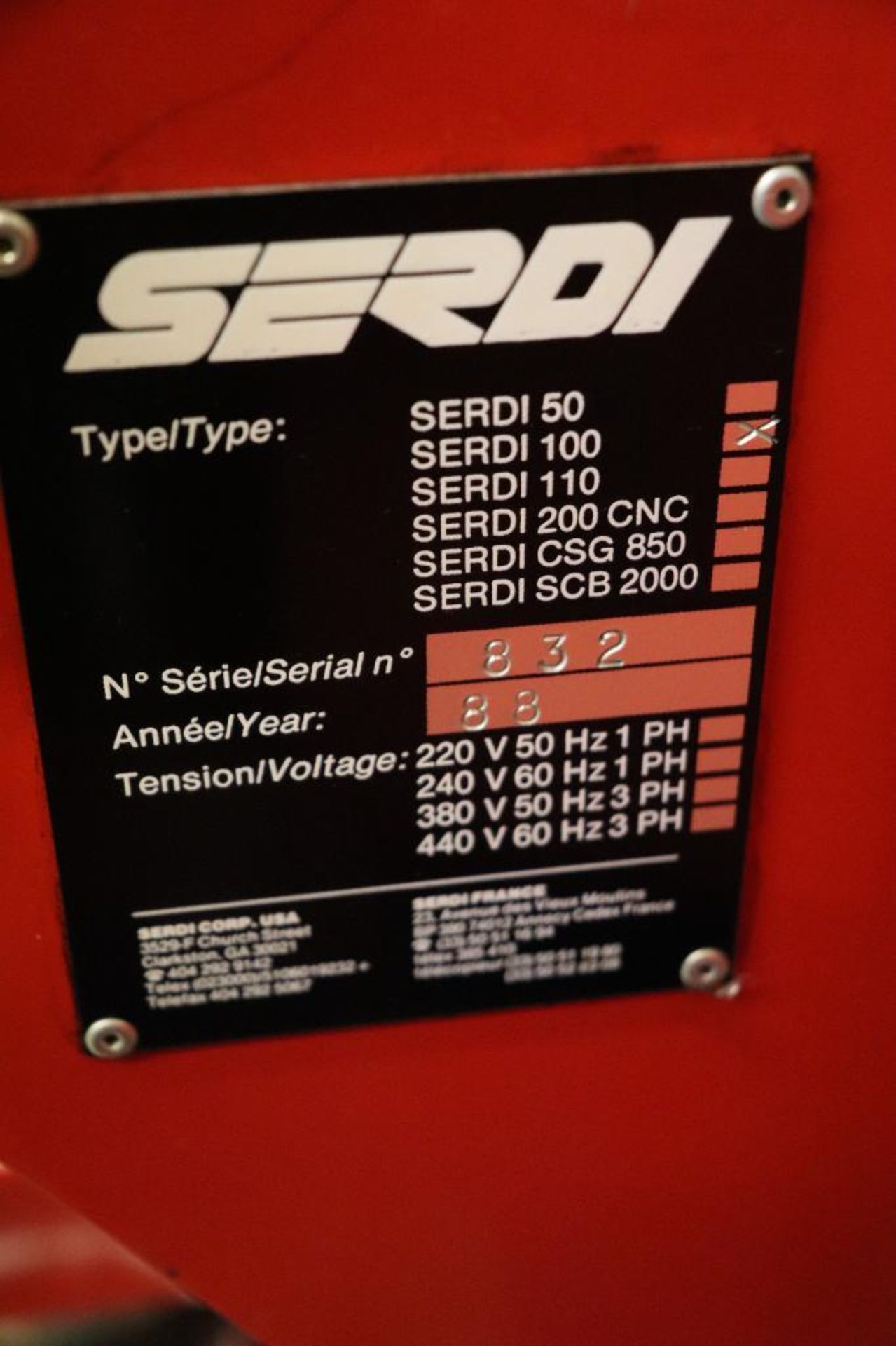 Serdi 100 valve seat cutting machine - Image 13 of 23