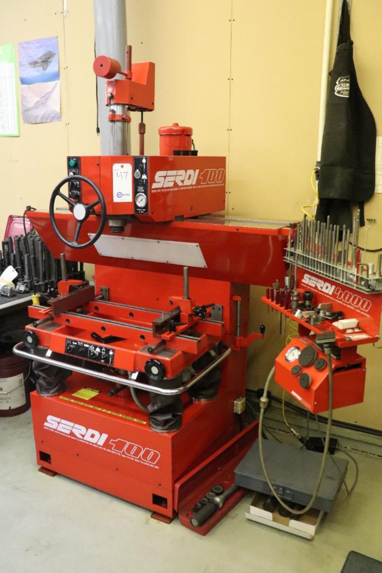 Serdi 100 valve seat cutting machine