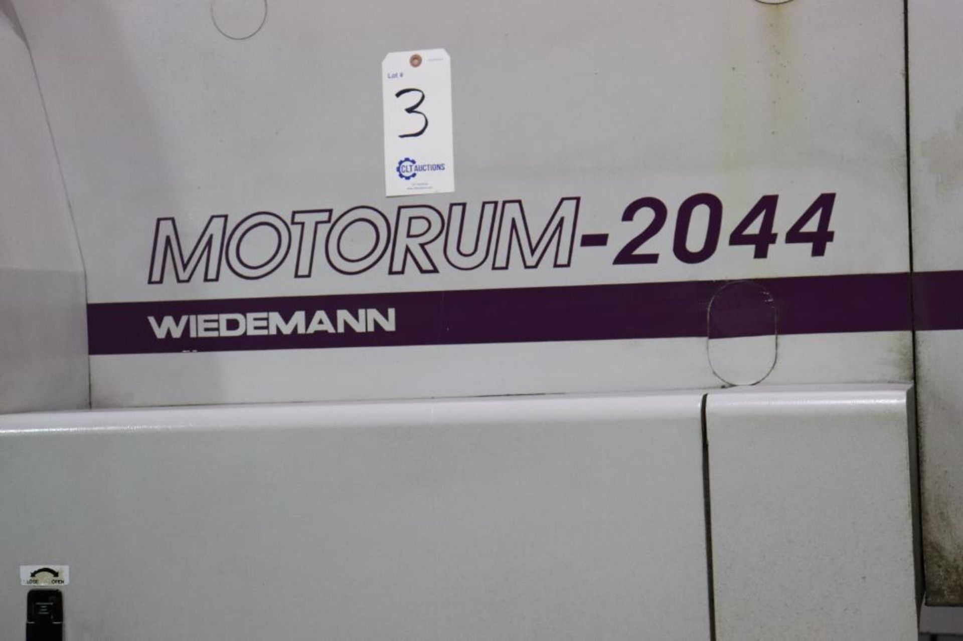 Wiedemann Motorum -2044 CNC turret punch - Image 3 of 15