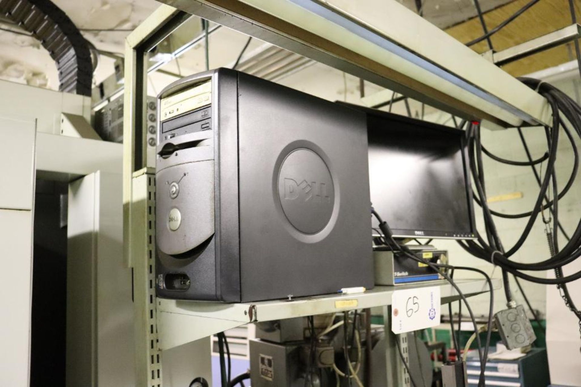 Computer w/ granite surface plate & inspection tools - Image 6 of 12