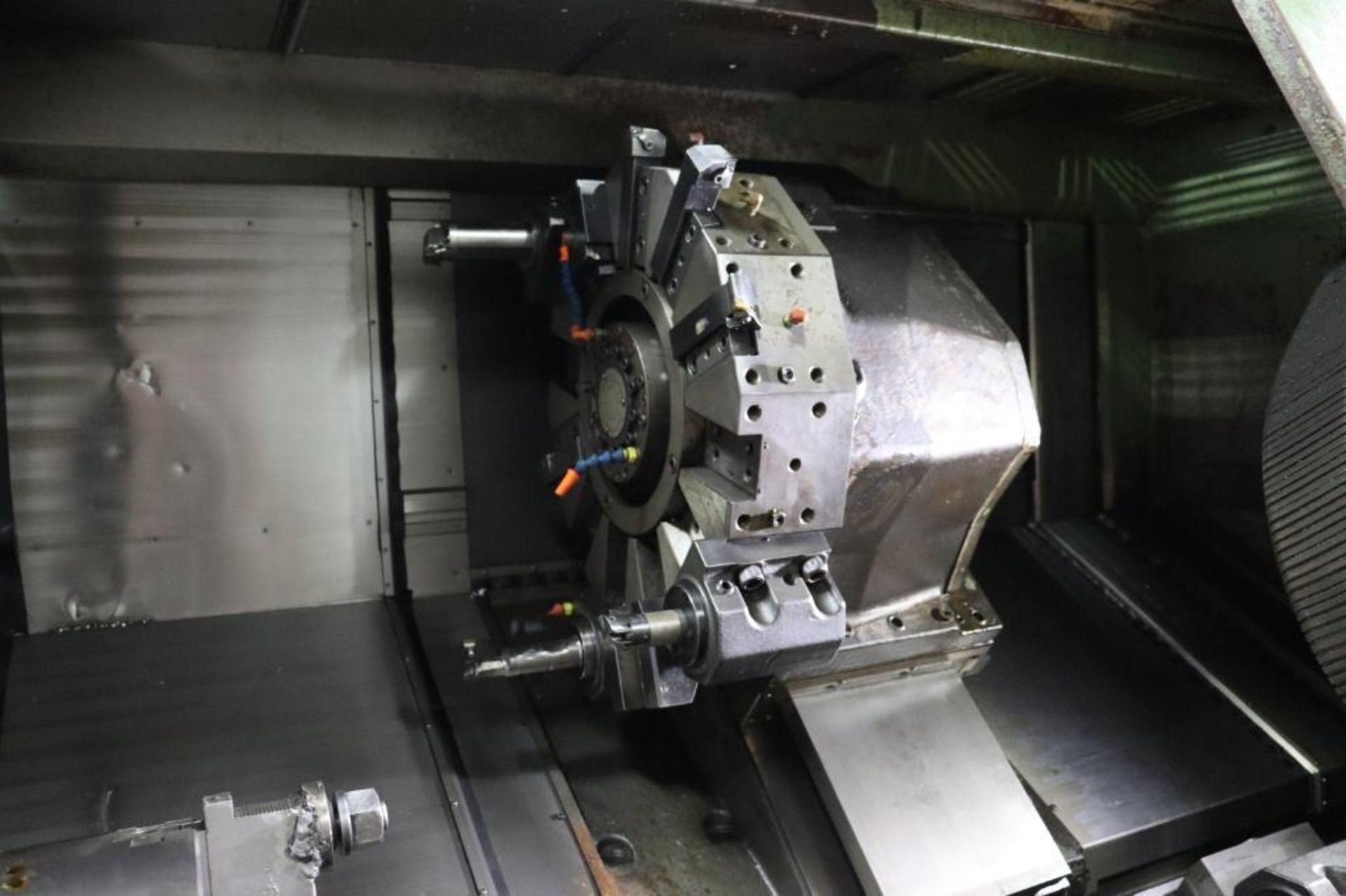 Okuma LC40-2ST 4 axis twin turret turning center - Image 6 of 21