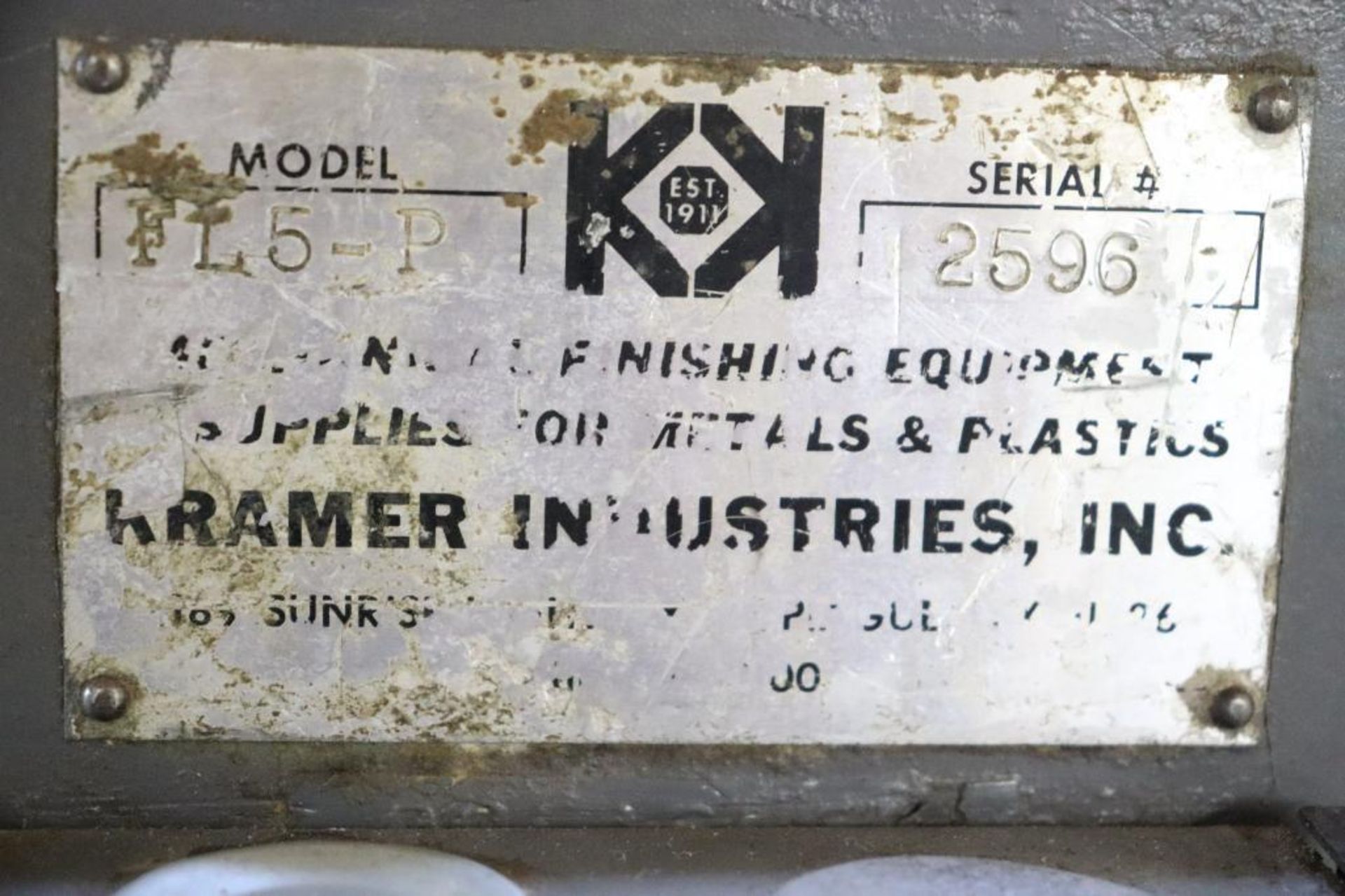 Kramer Industries FL5-P polisher - Image 7 of 9