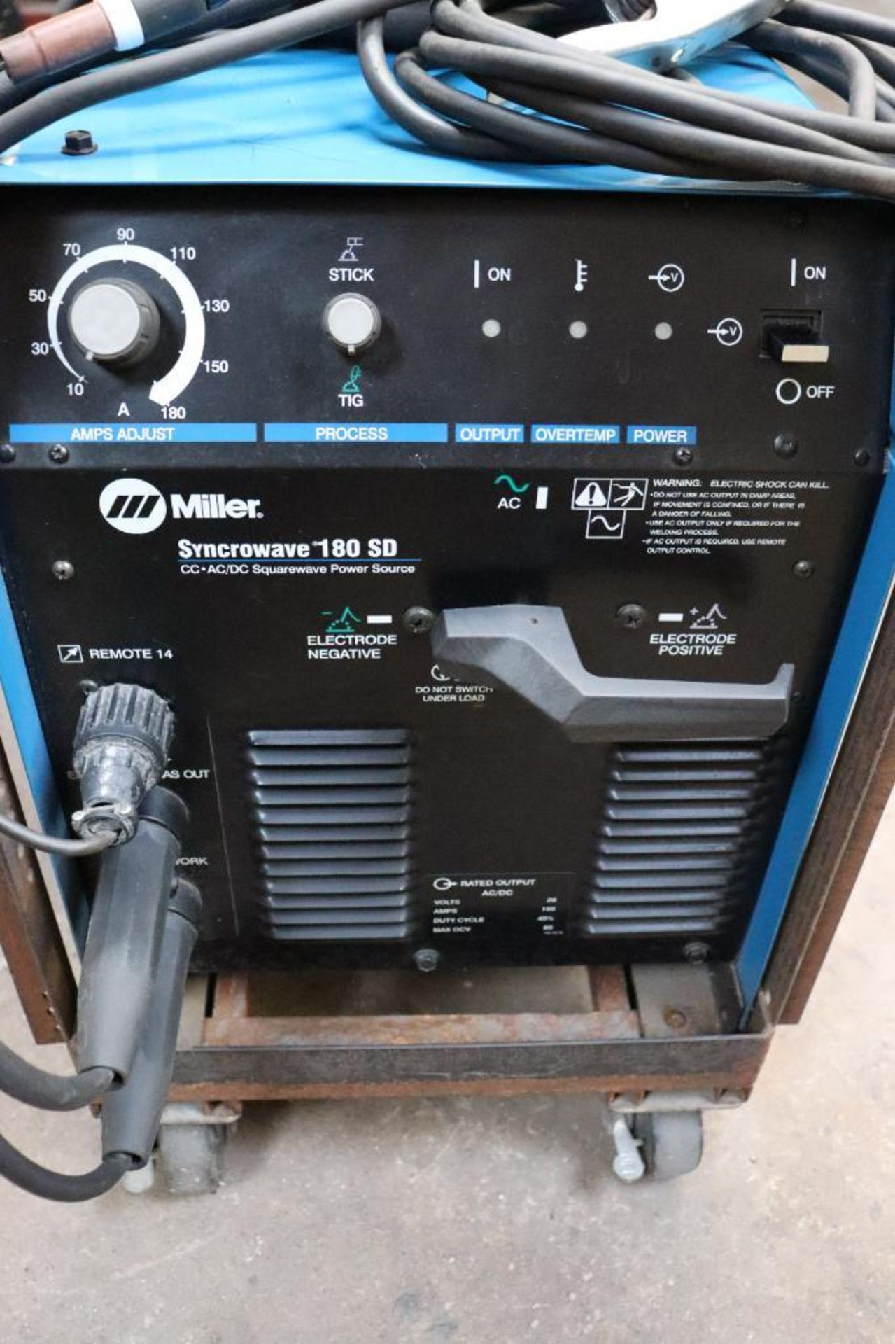 Miller Syncrowave 180SD welder - Image 4 of 10