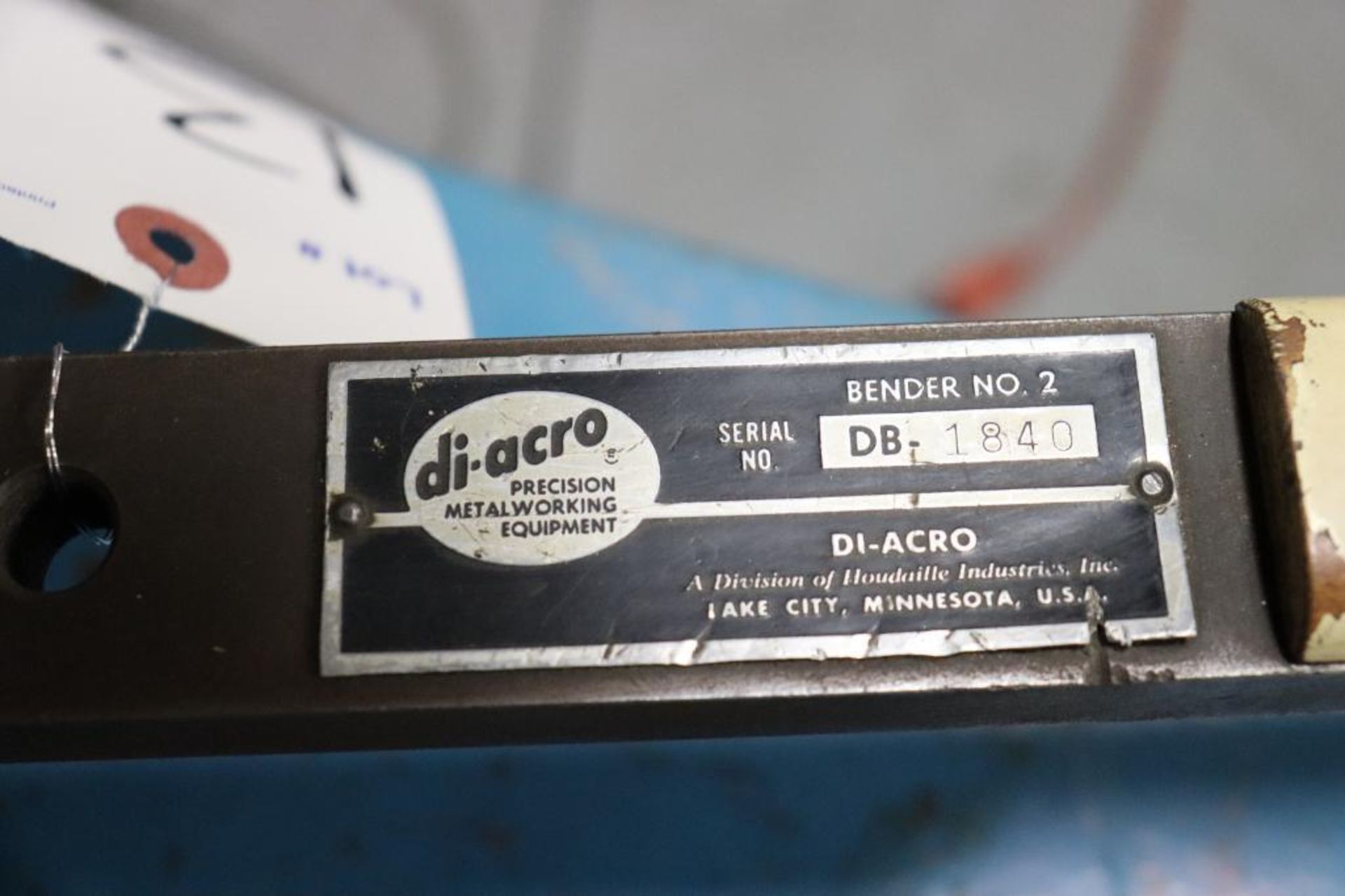 DI-Arco bender No.2 w/ stand - Image 4 of 7