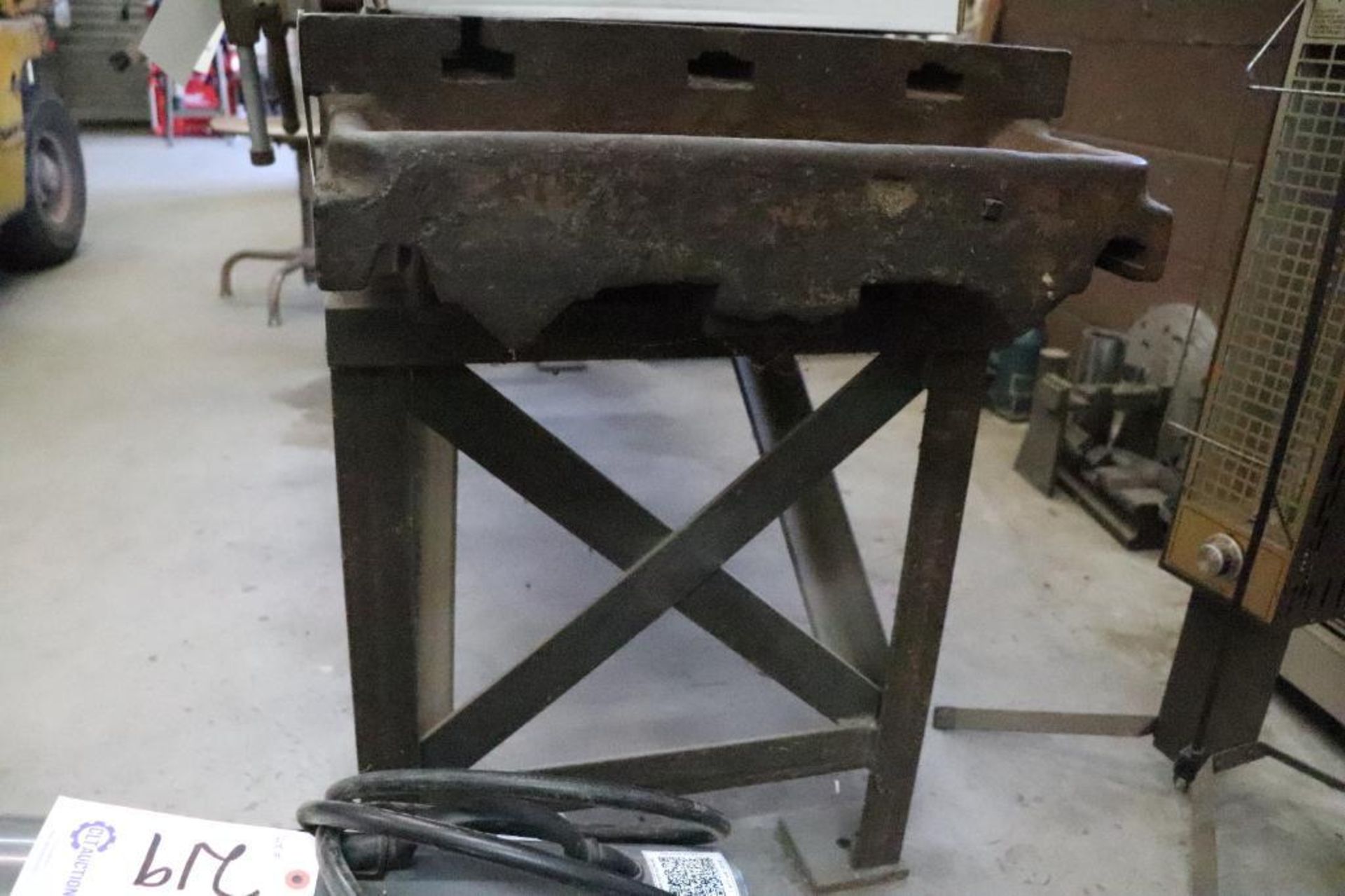 T-Slot welding table 73" x 20 1/2 " x 5" - Image 4 of 12