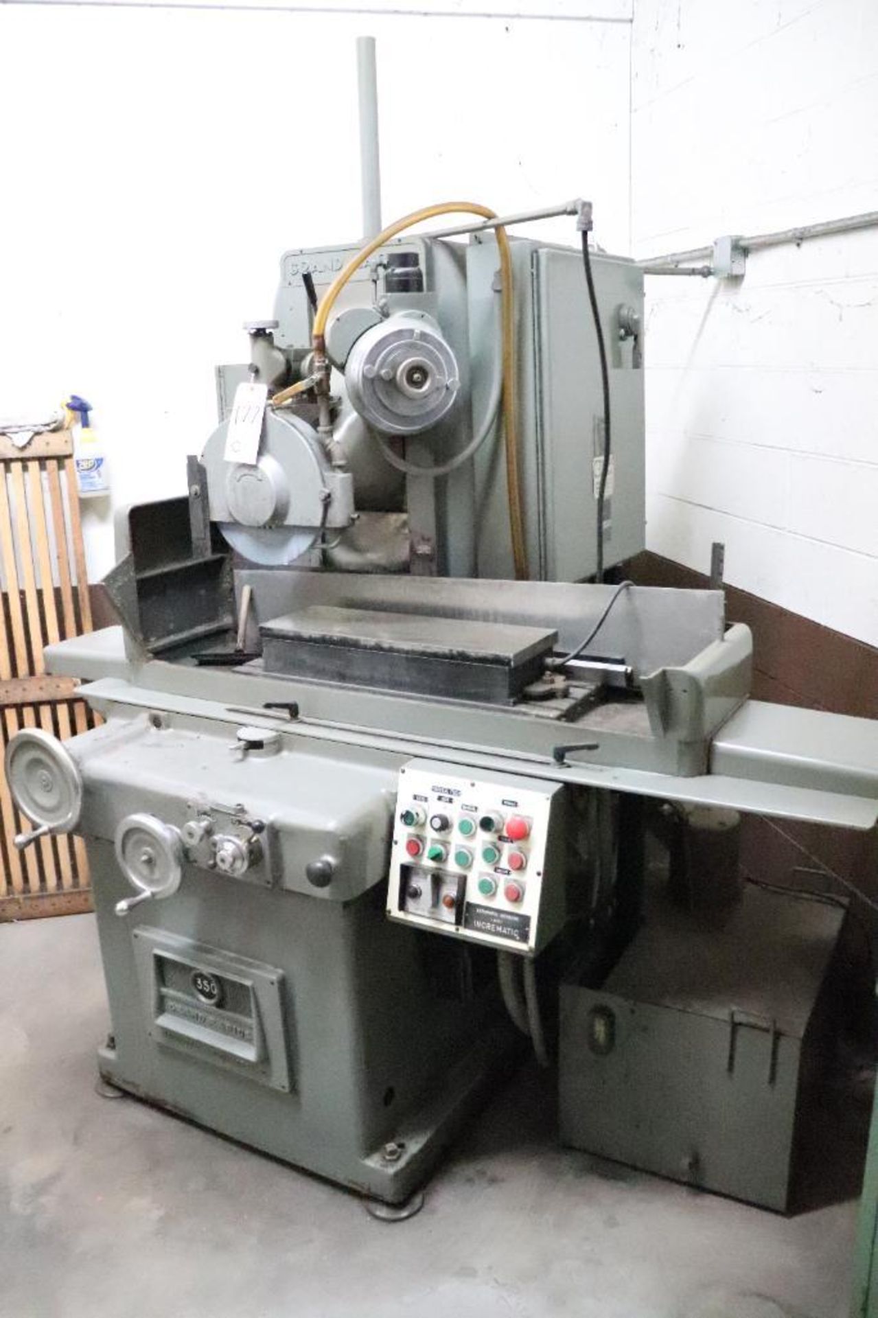 Grand Rapids No.350 8" x 24" automatic surface grinder