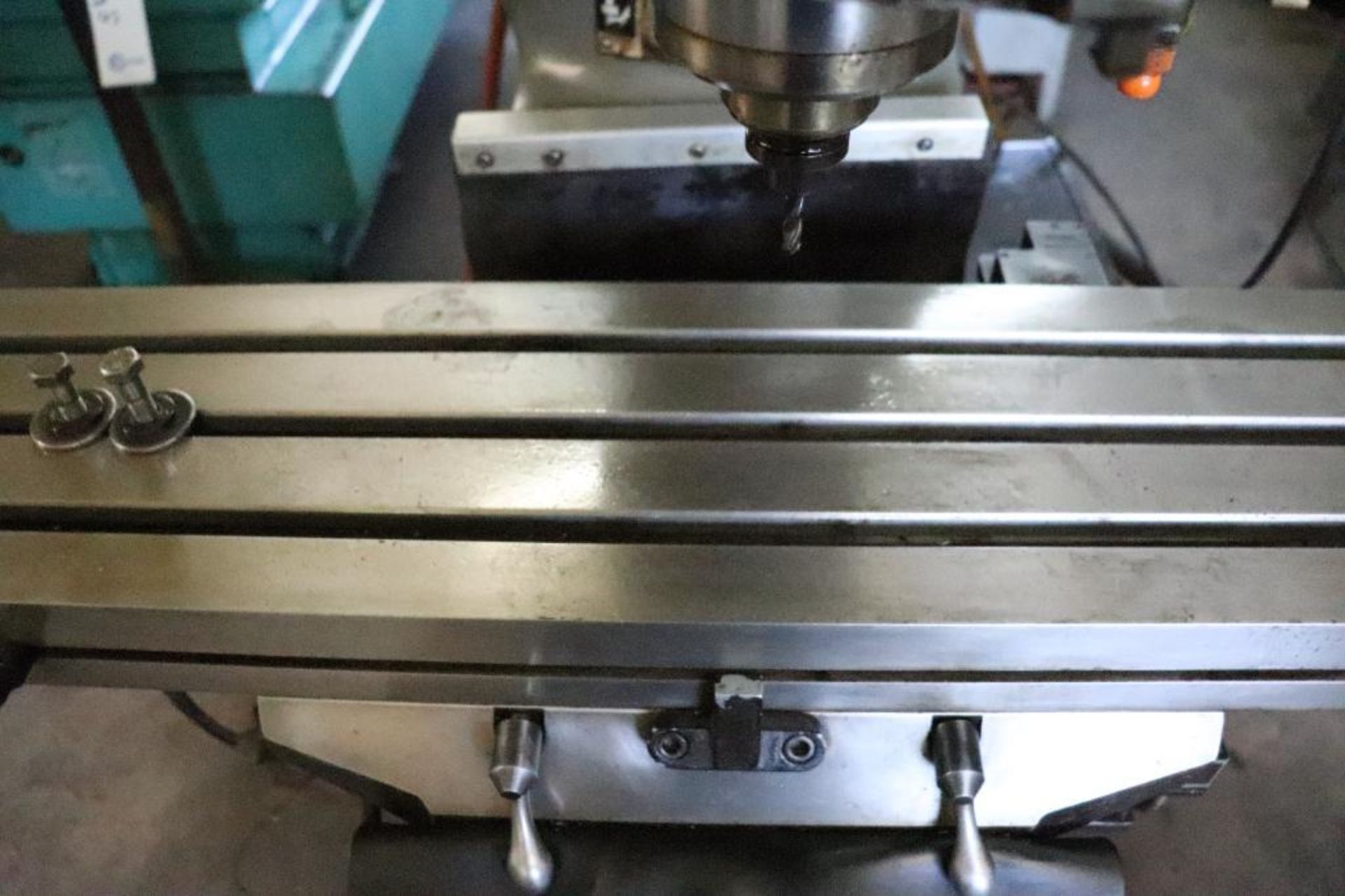 Bridgeport vertical milling machine w/ 2 axis CNC Proto Trak Plus - Image 12 of 34