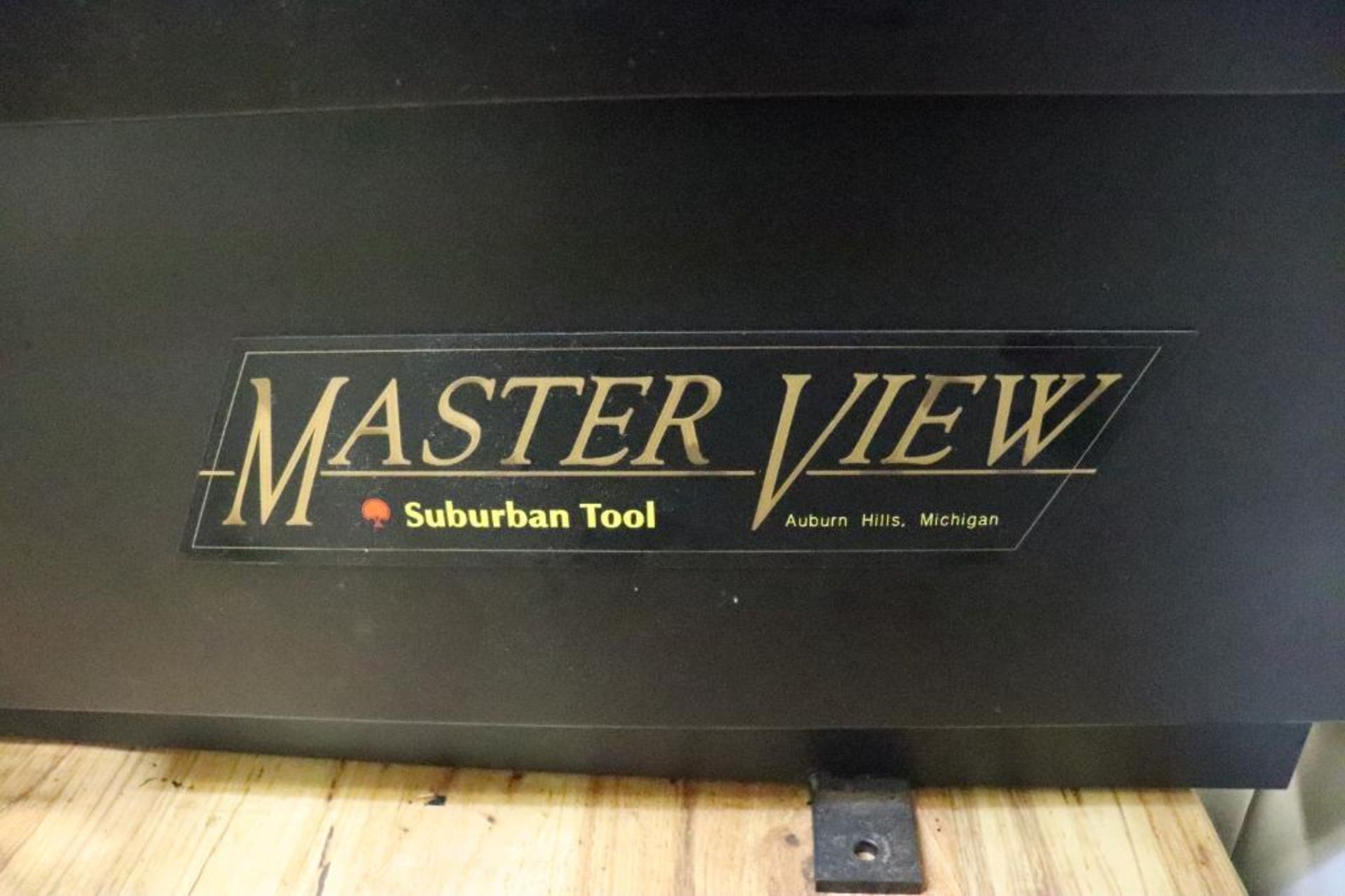 Suburban Tool Master View optical comparator - Image 8 of 14