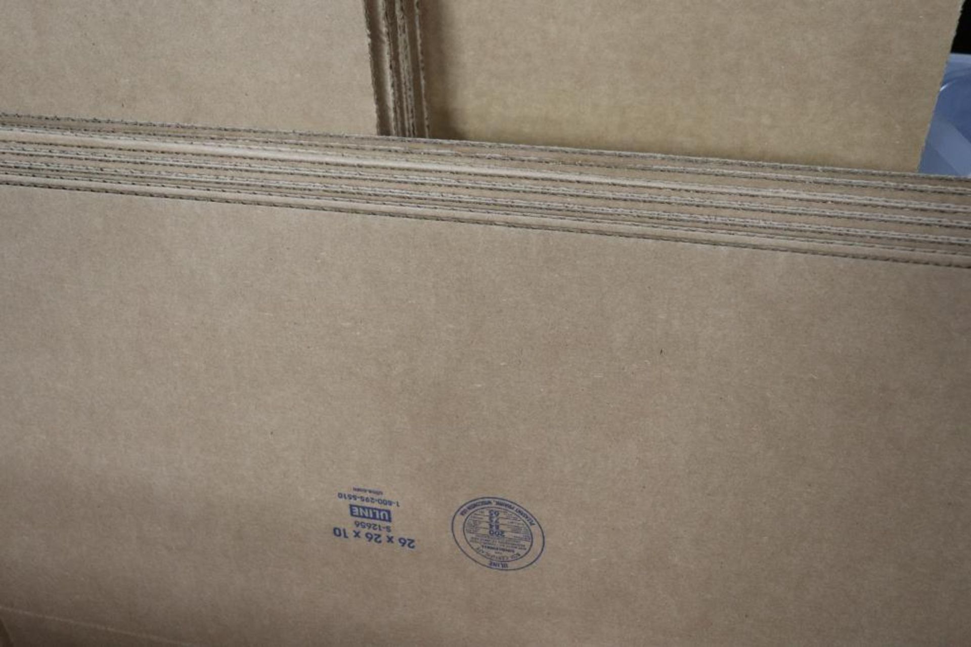 Uline cardboard boxes - Image 19 of 25