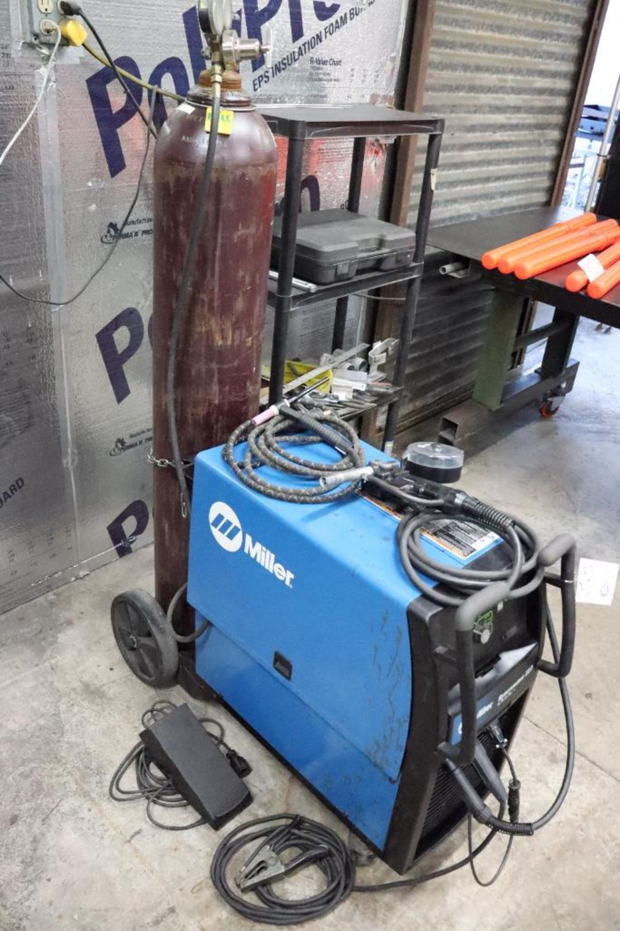 Miller Syncrowave 210 AC/DC arc welder w/ Spoolmate & foot pedal - Image 2 of 12